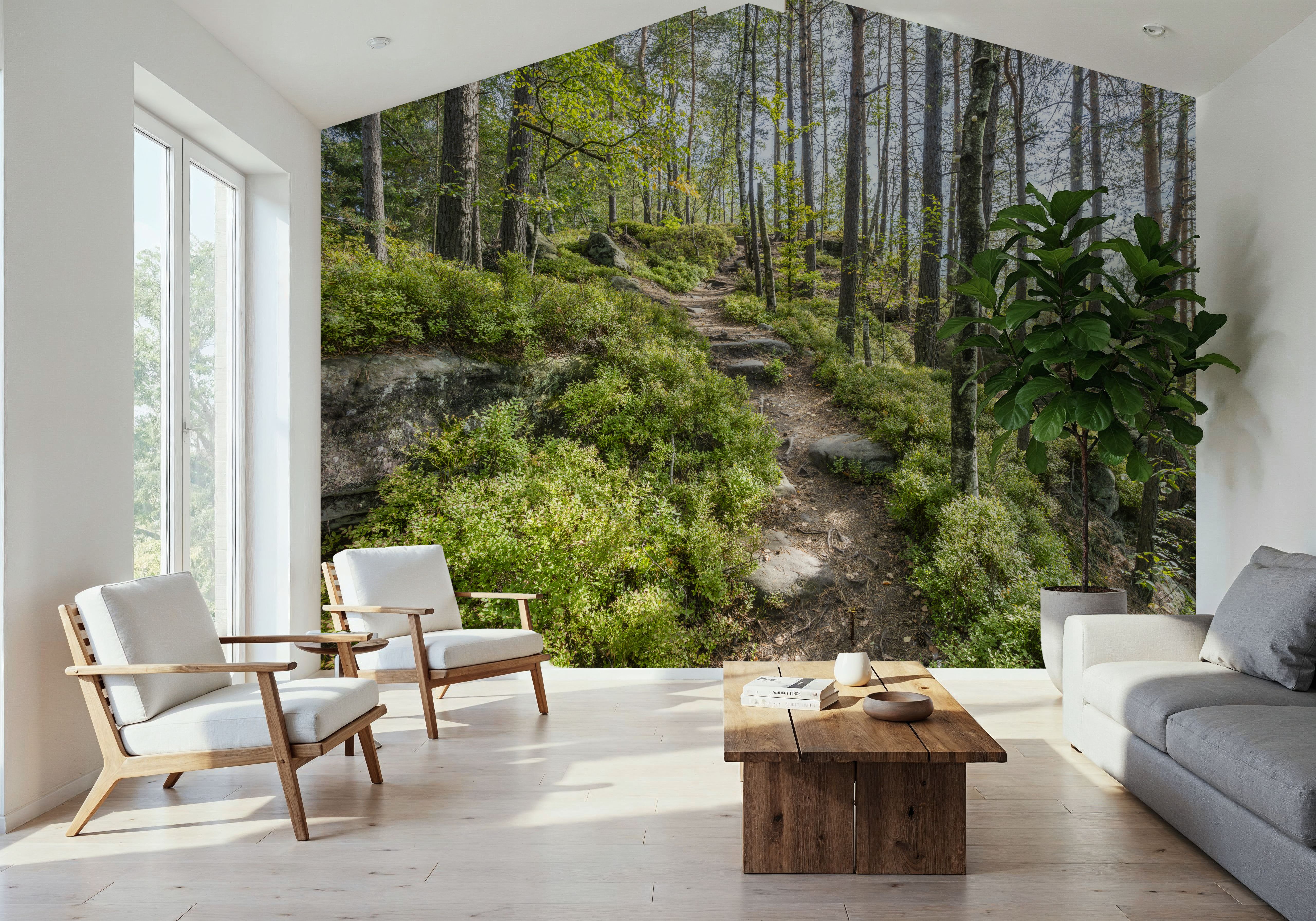 Saxon Trails, Wallpaper