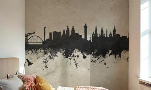 Glasgow Scotland Skyline Concrete