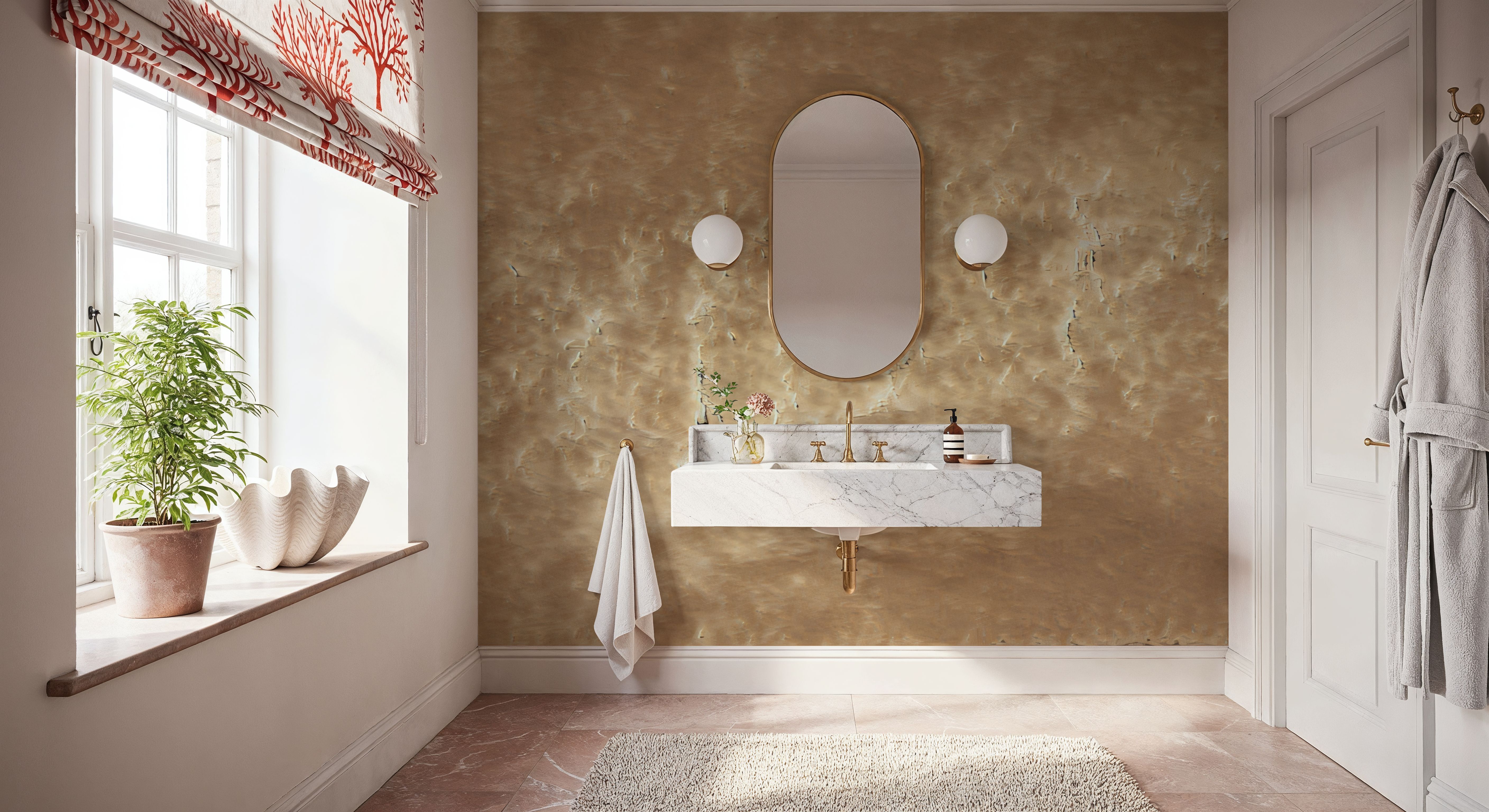 Copper Shimmer, Wallpaper