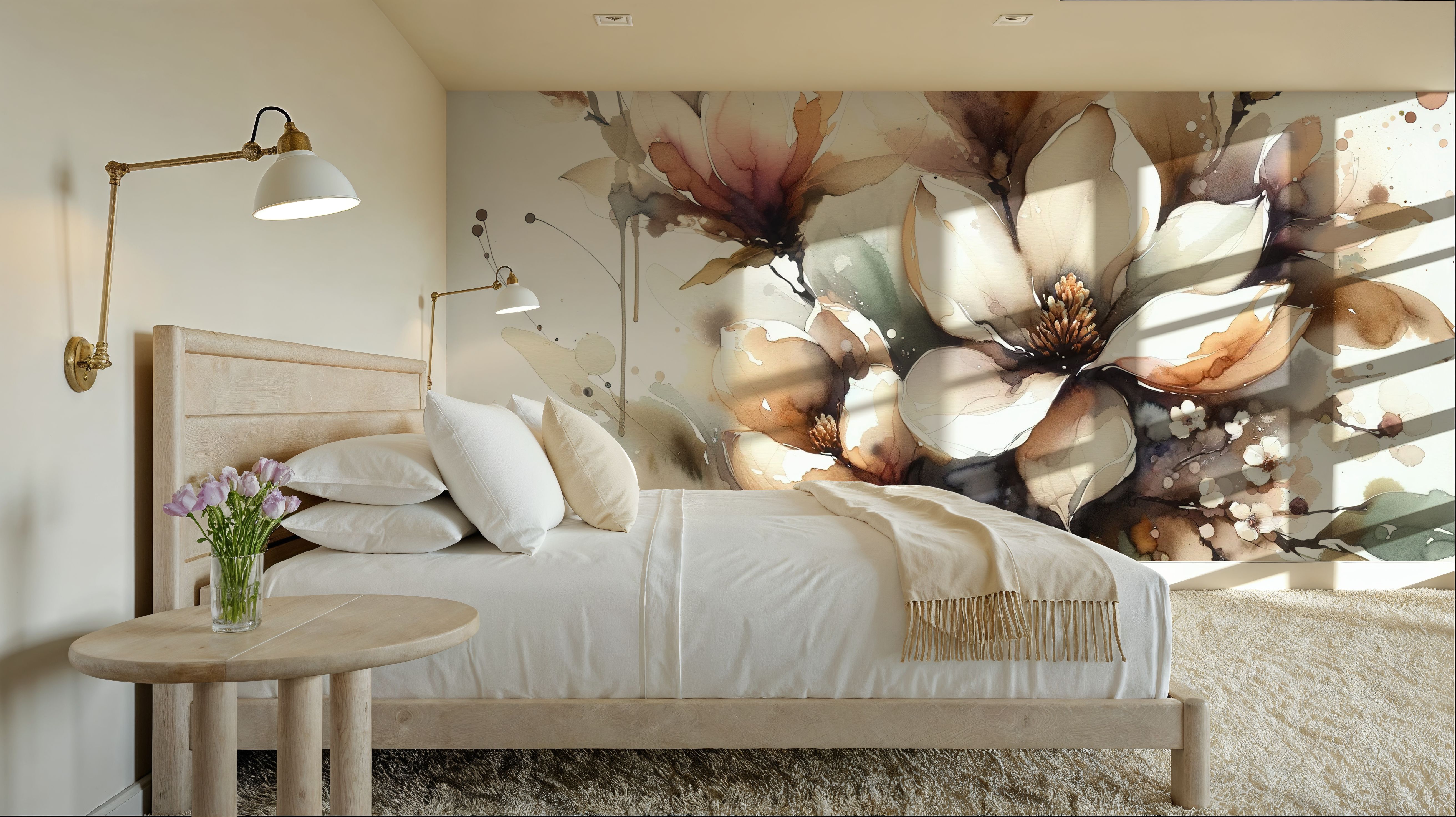 Blooming Elegantly, Wallpaper