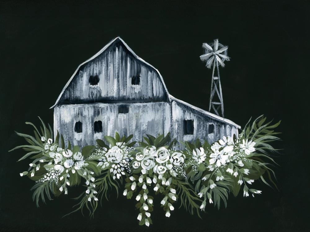 Adorned Barn Sketch