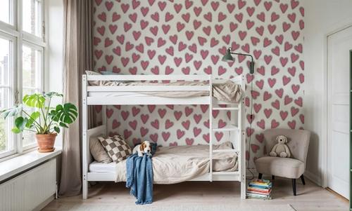 Iconic Pop Hearts, Rose Pink