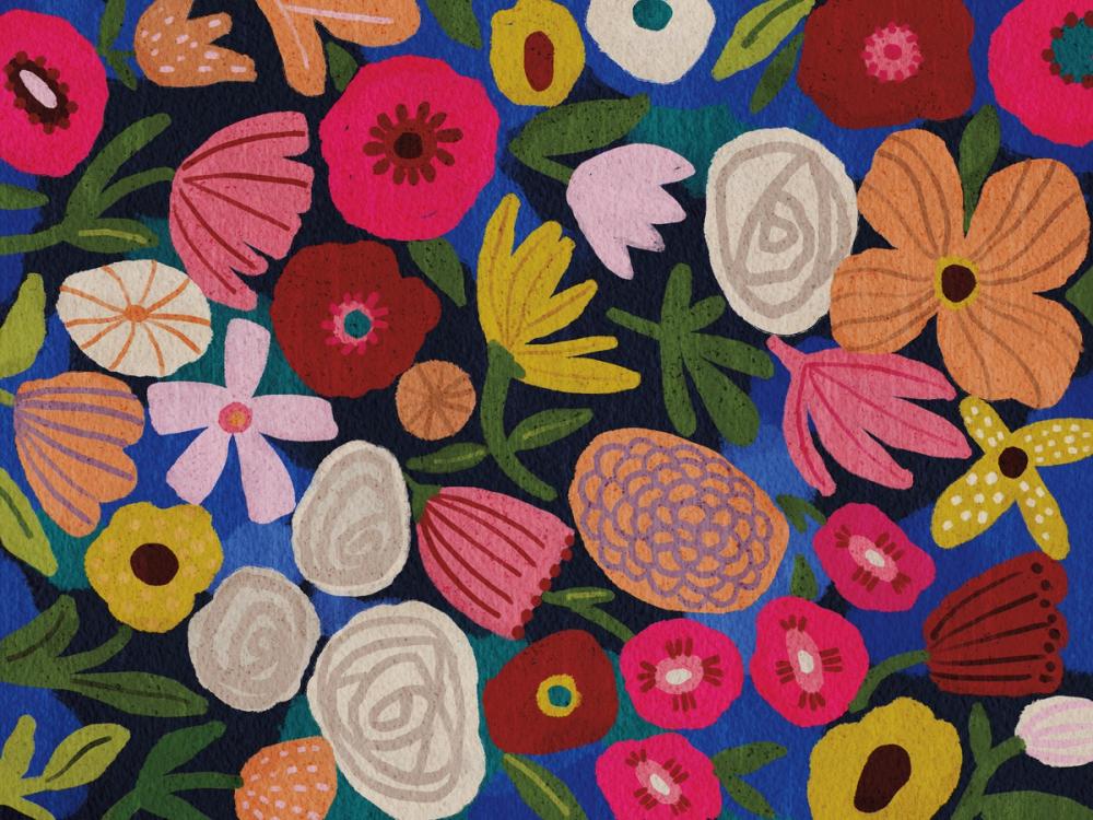 Modern Petals I