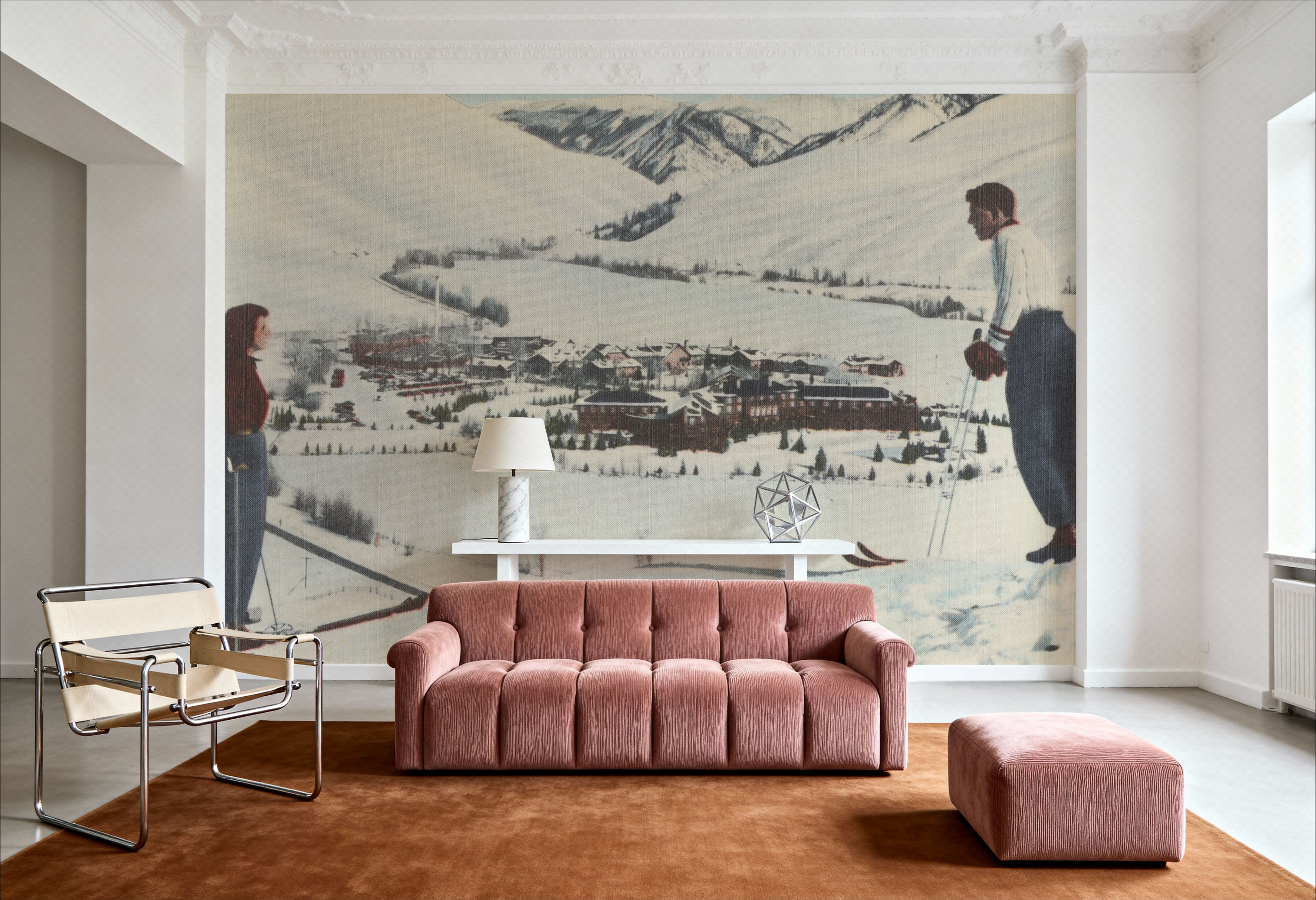 Greetings from the Slopes - Screenprint Postcard