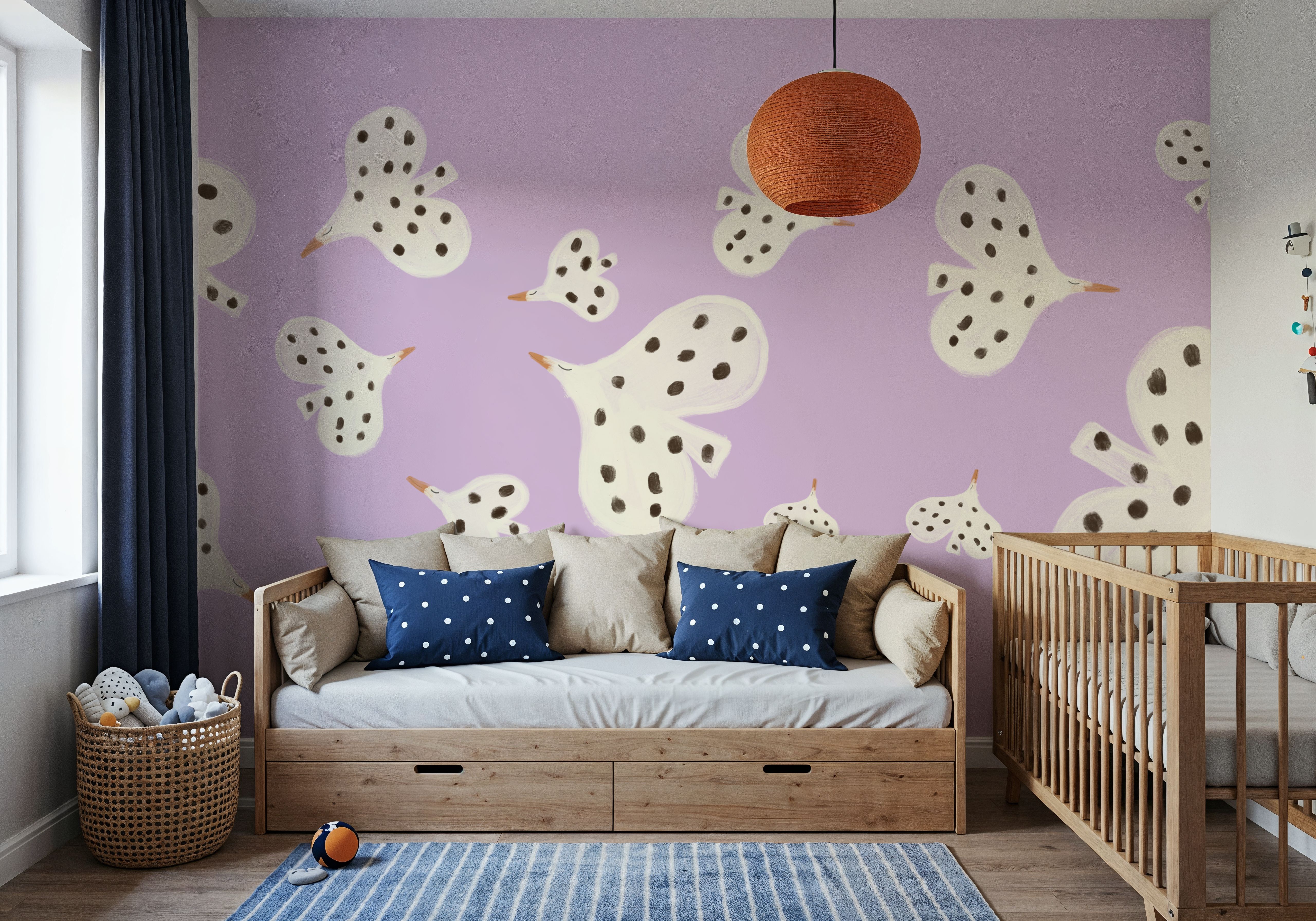 Birds Flying High, Lilac