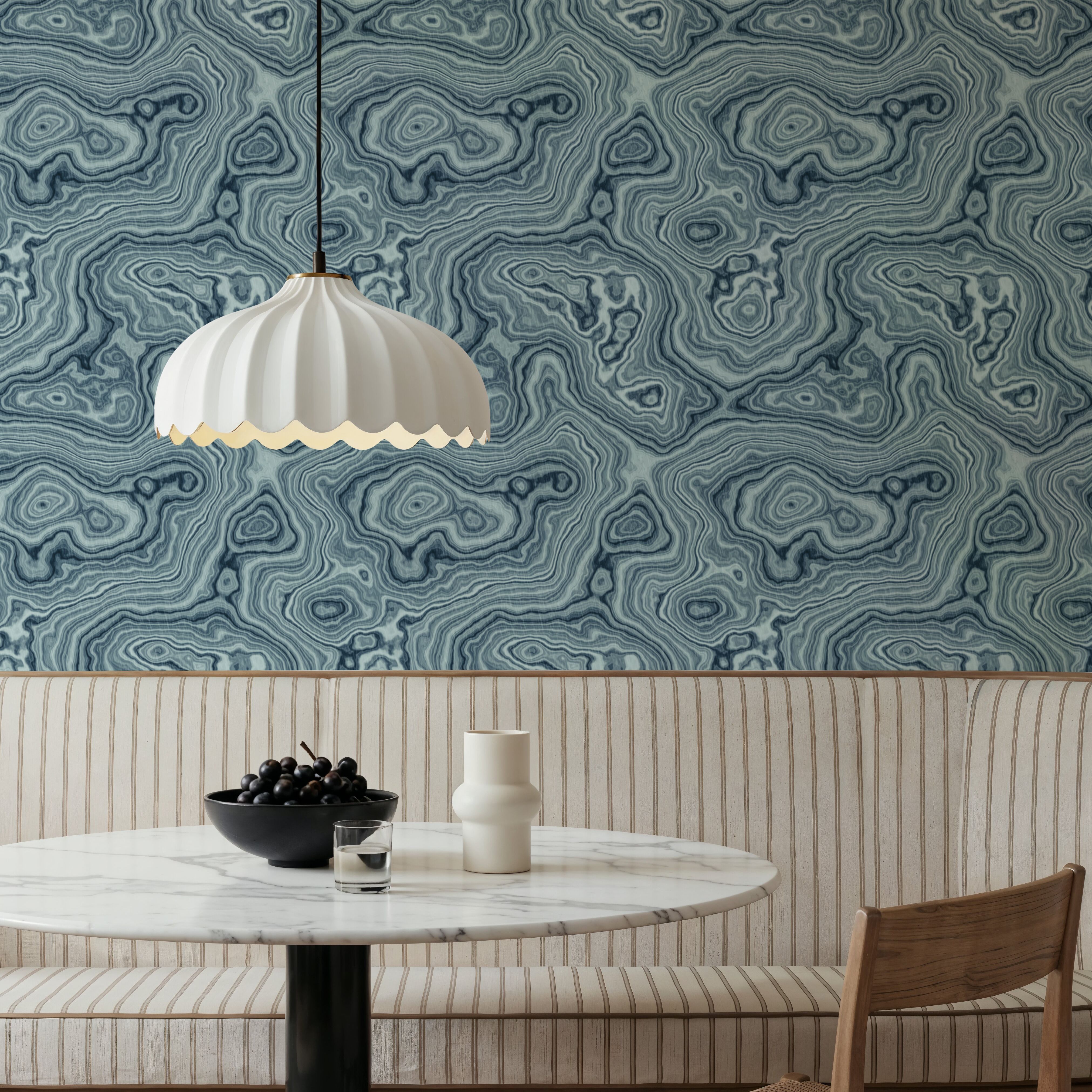 Root Wood, Blue, Wallpaper