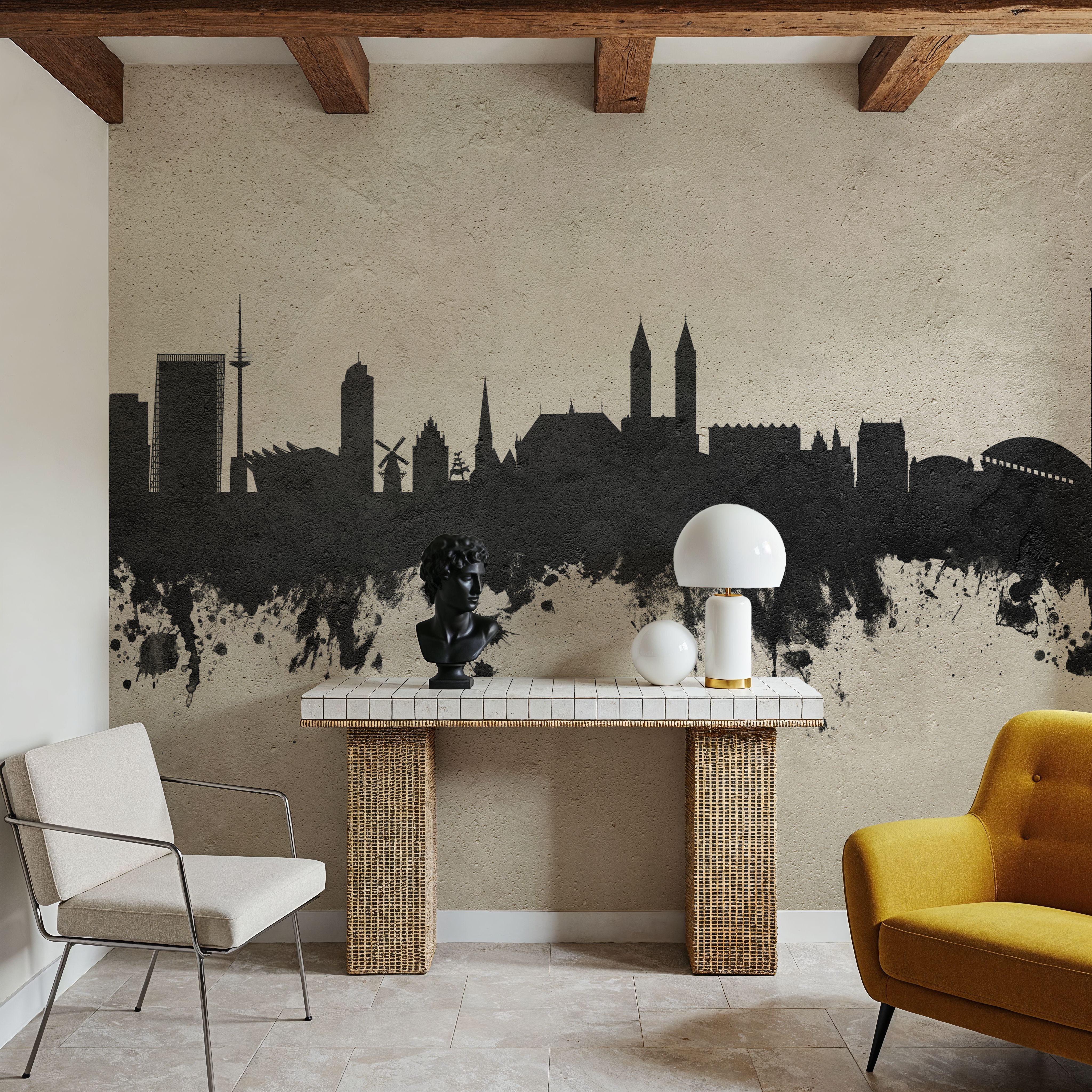 Bremen Germany Skyline Concrete