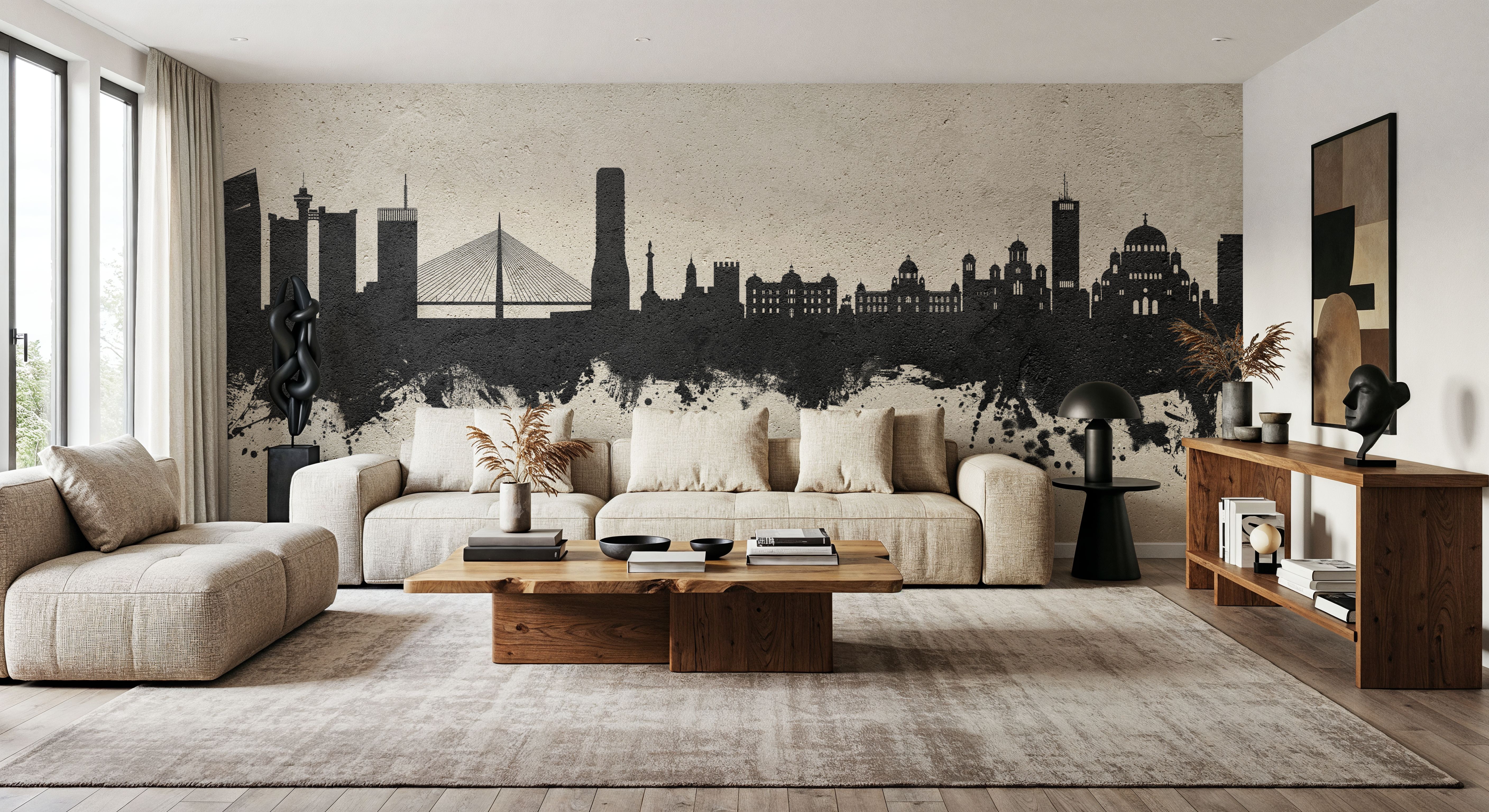 Belgrade Serbia Skyline Concrete