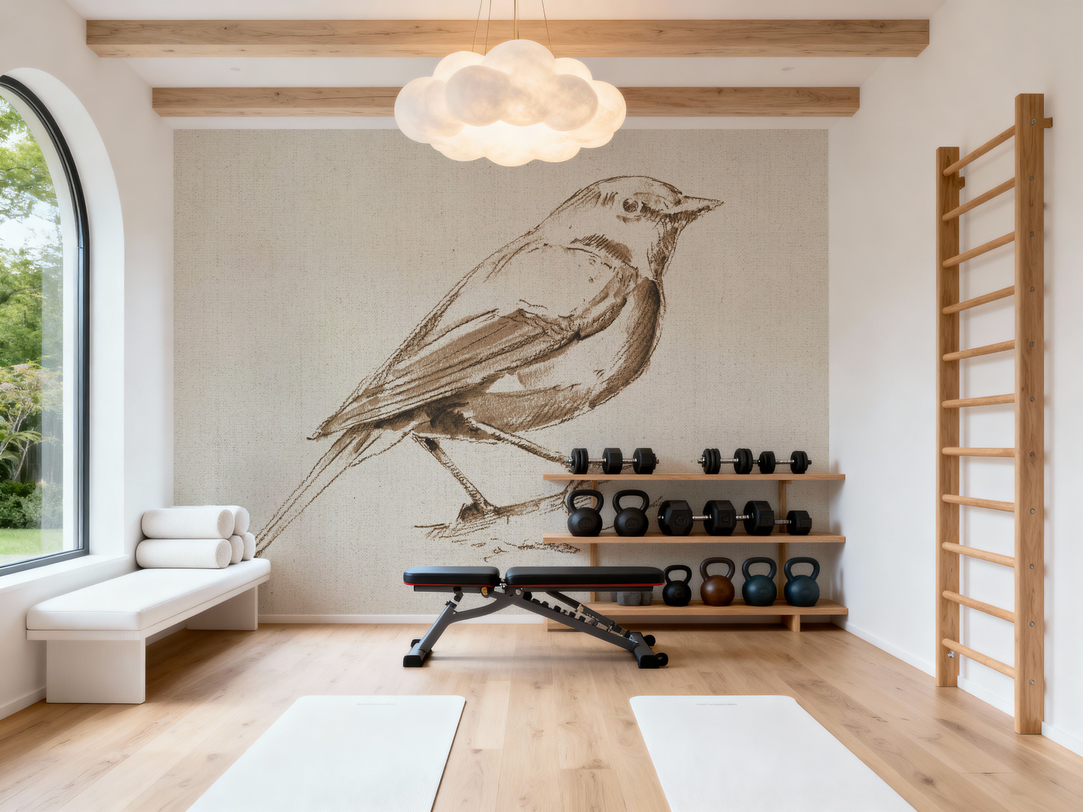 A Blue Note Bird I