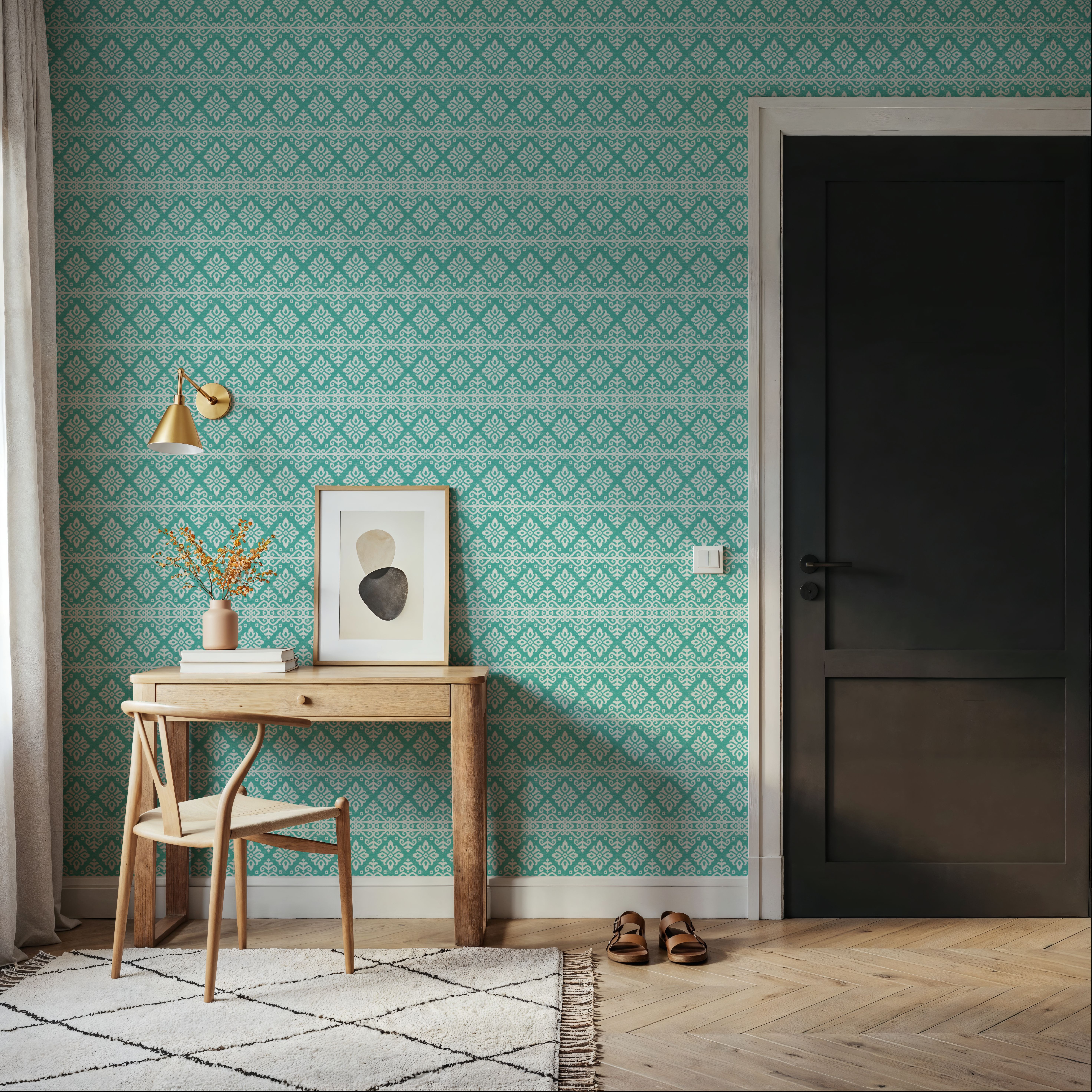 Amadora Squares Turqouise