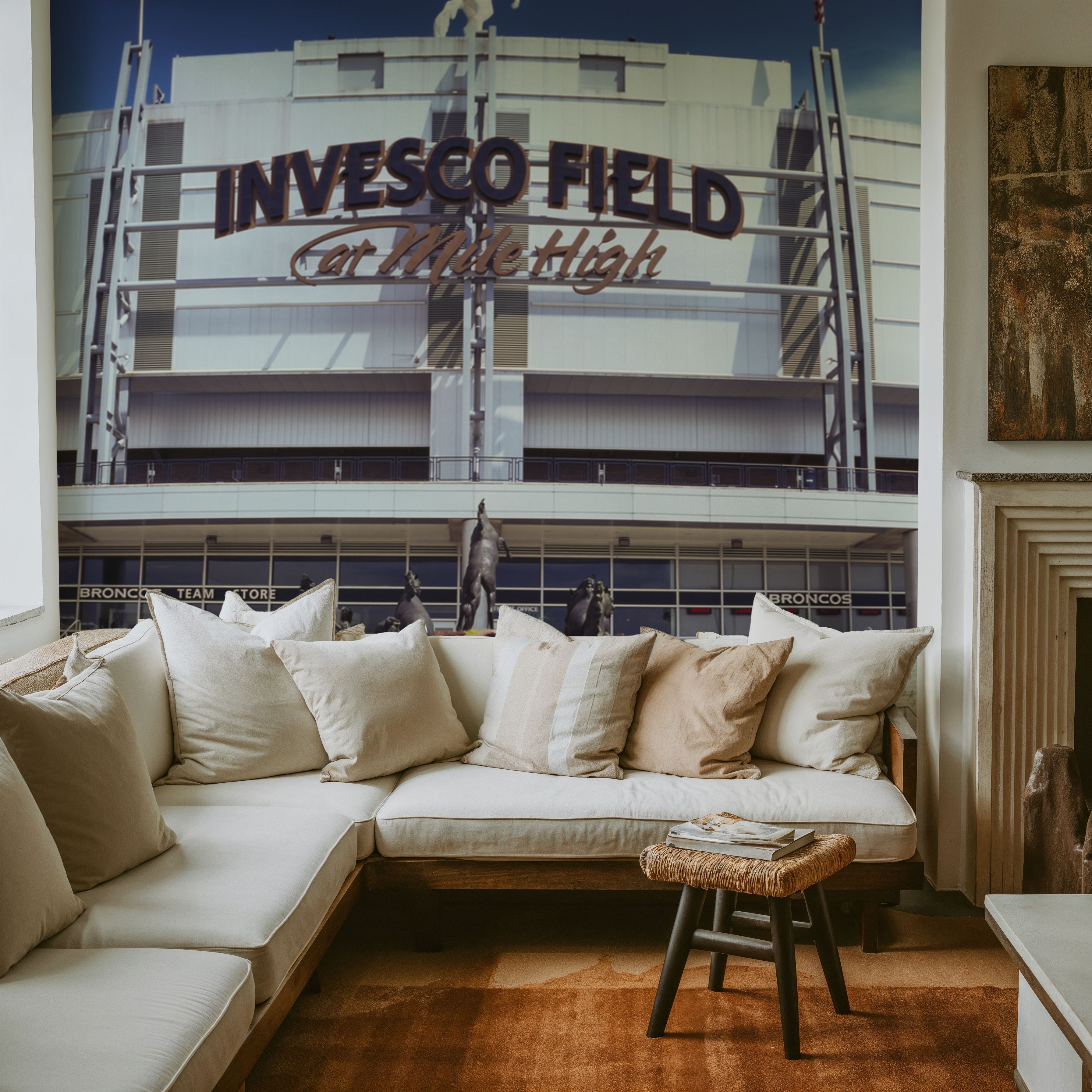 Mile High Stadium Bronco