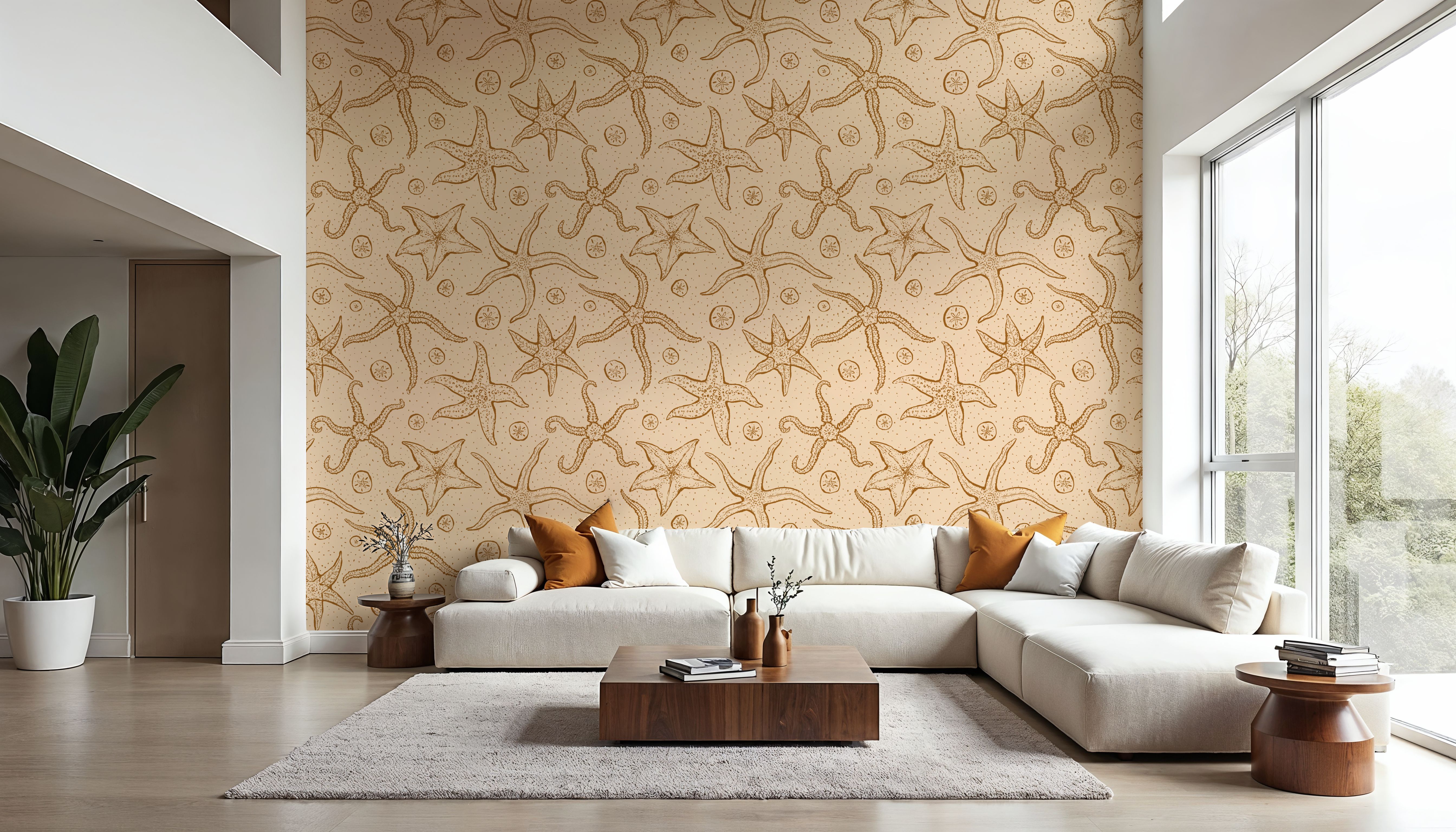 Echinoderms, Warm Beige