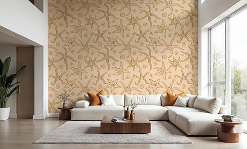 Echinoderms, Warm Beige