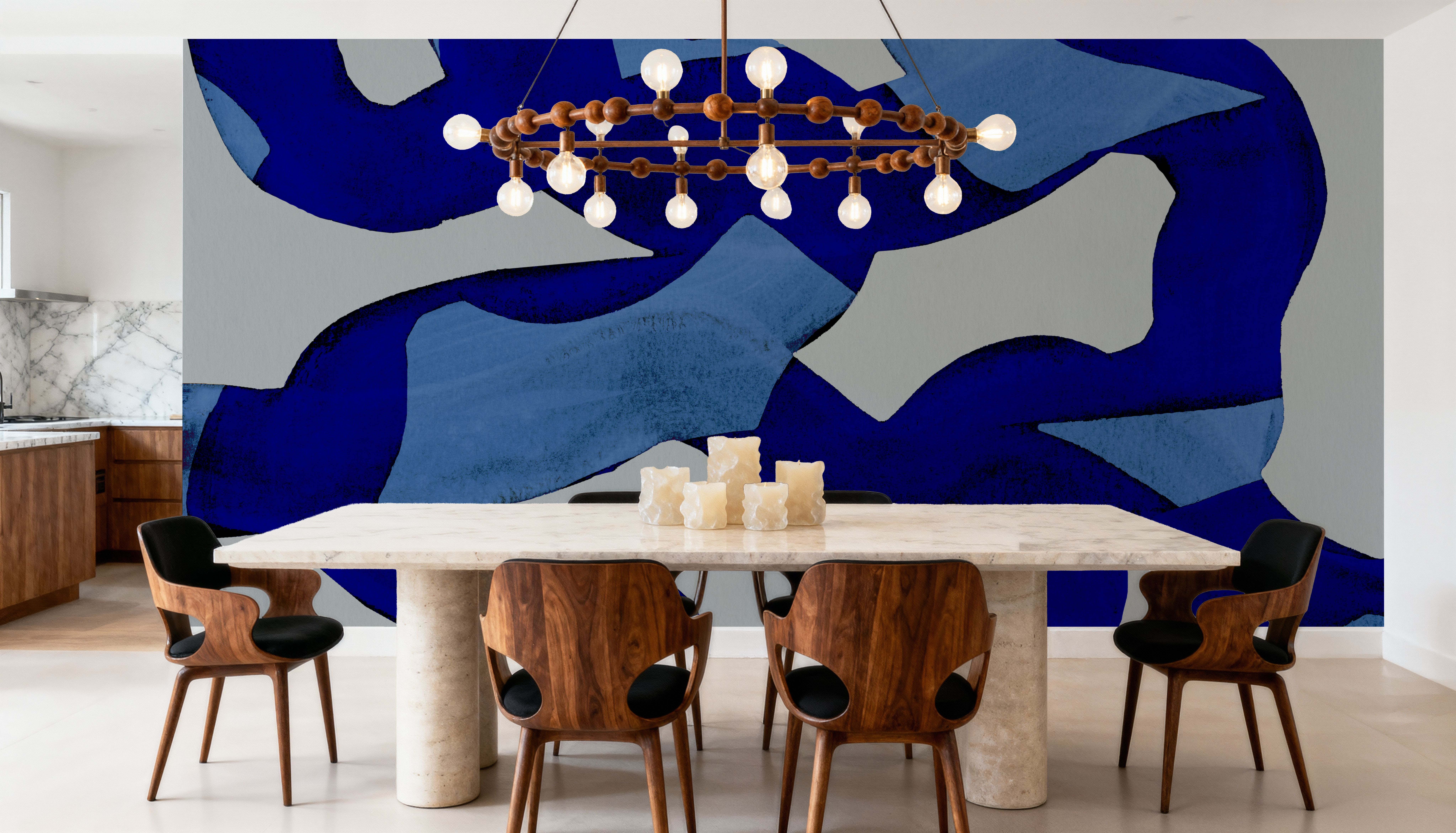 Abstract Brush Strokes 65X