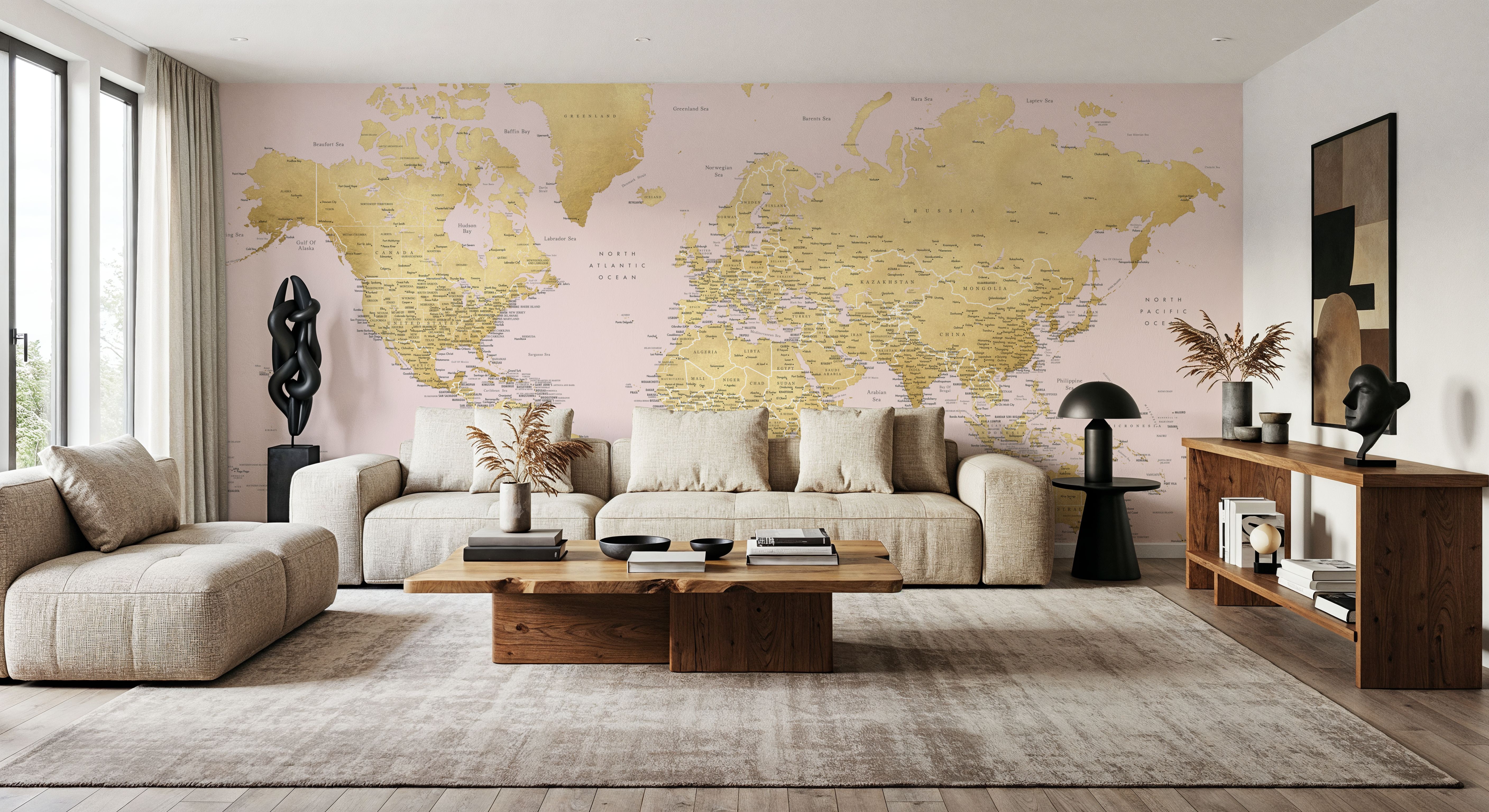 World Map Cities - Lalita