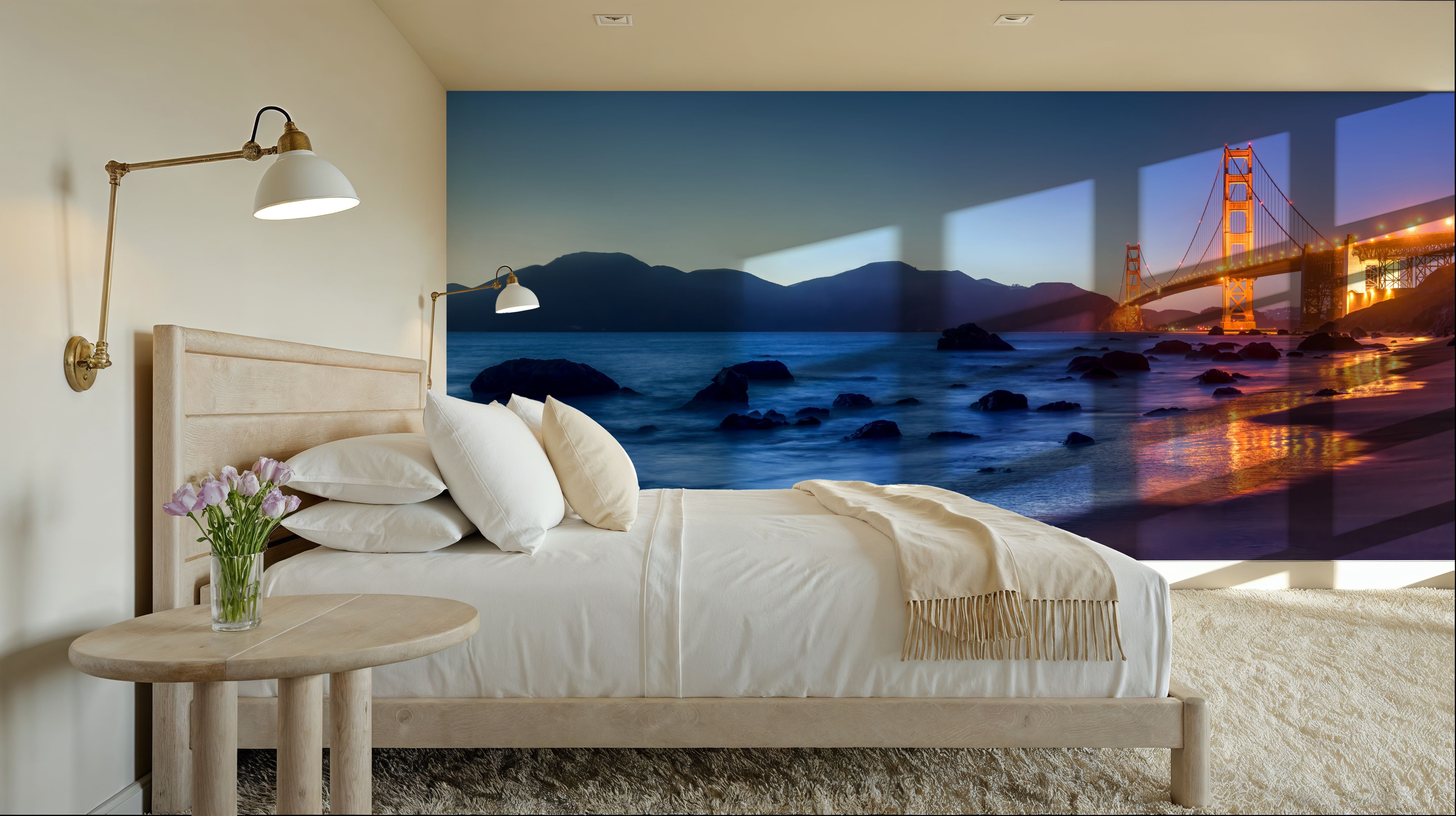 Golden Gate Bridge from Marshall Beach Pt. III, Wallpaper