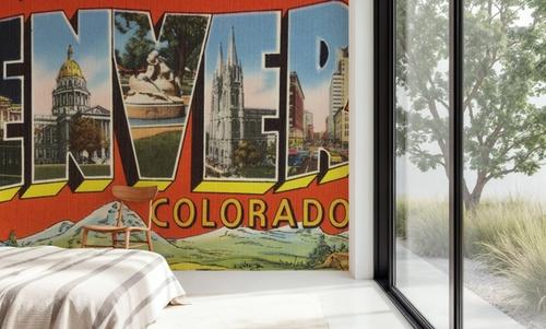 Greetings from Denver - Screenprint Postcard