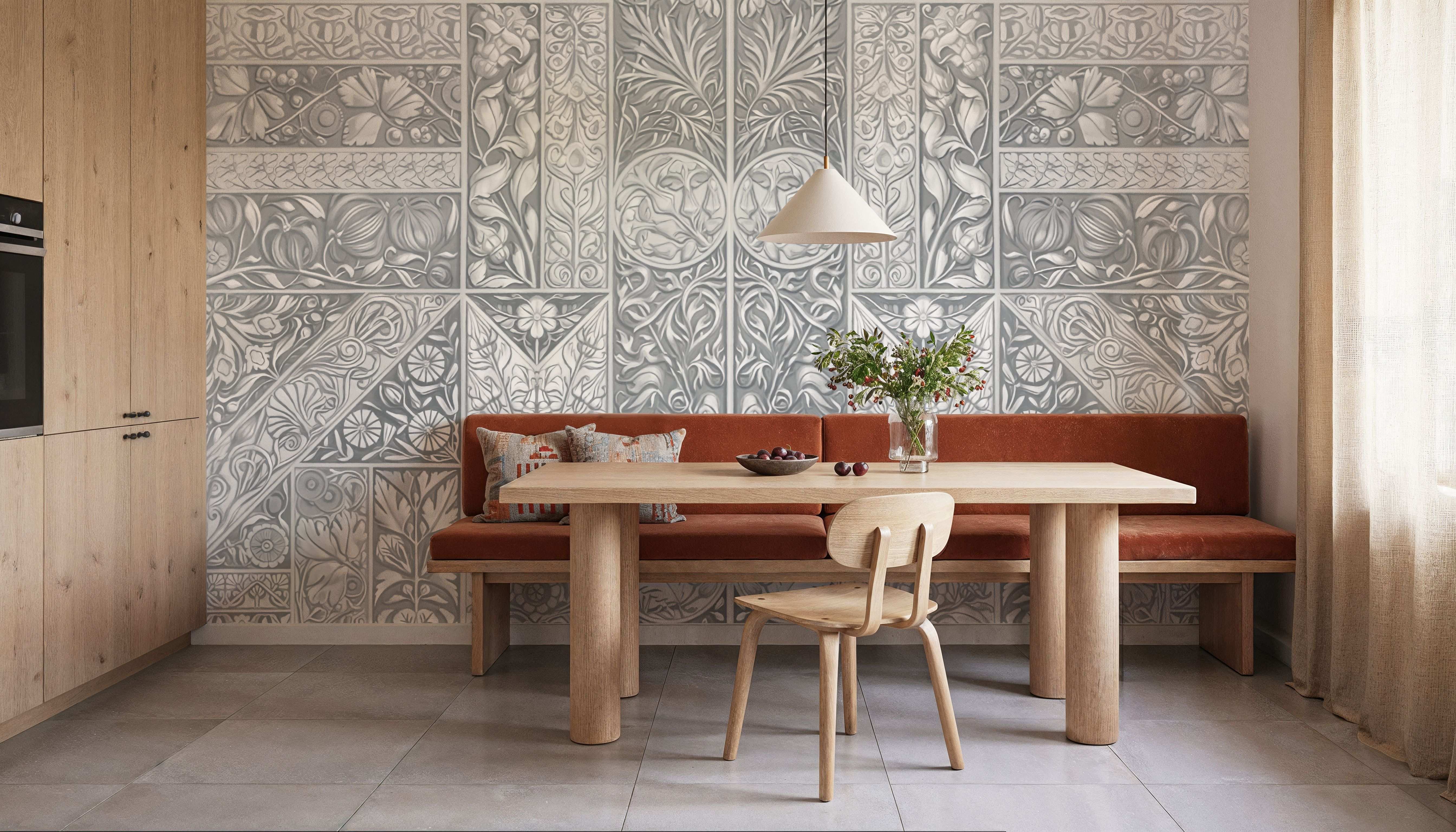 Flower Collection, Gray