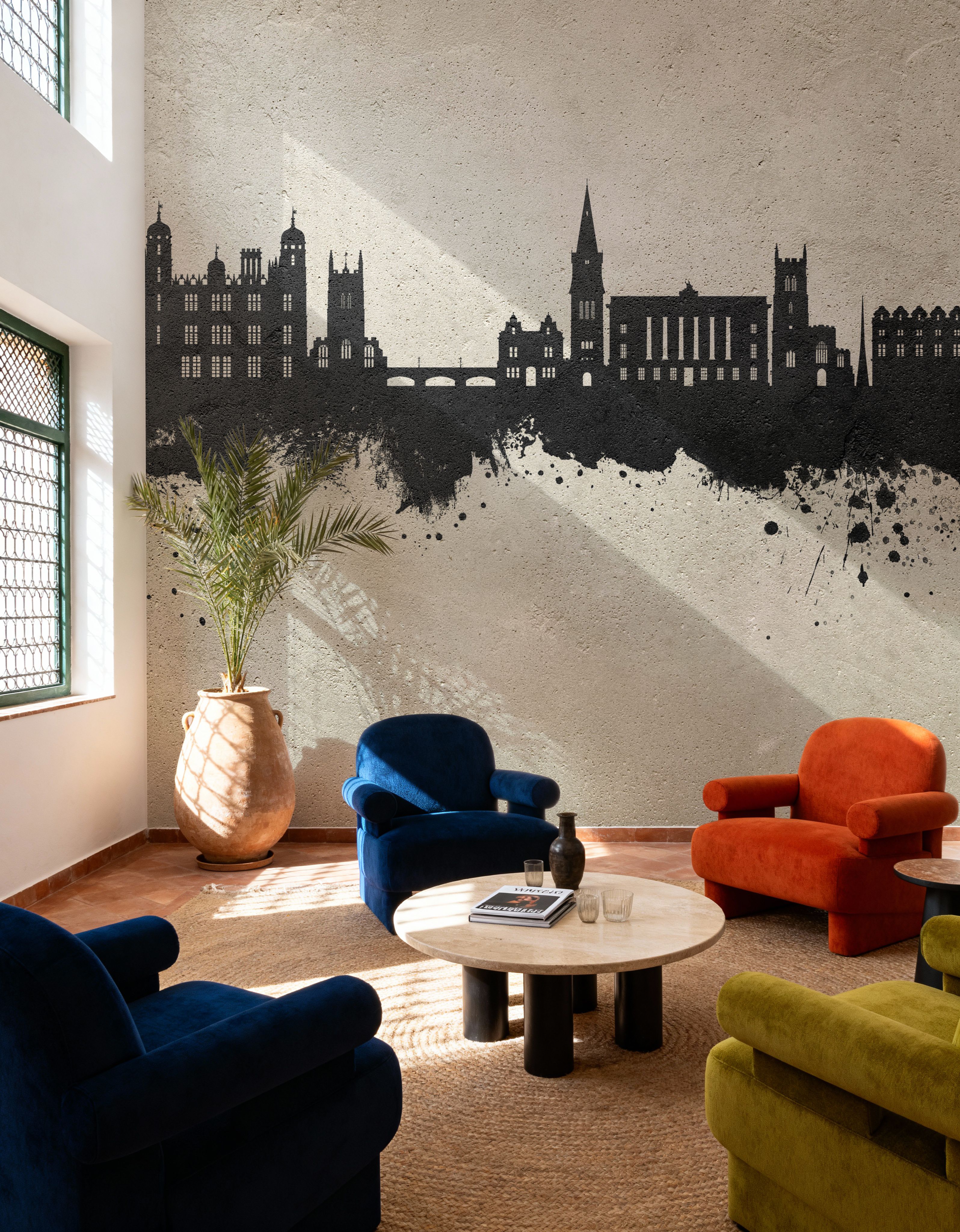 Stamford England Skyline Concrete