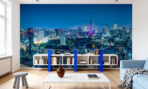 Tokyo Skyline Night