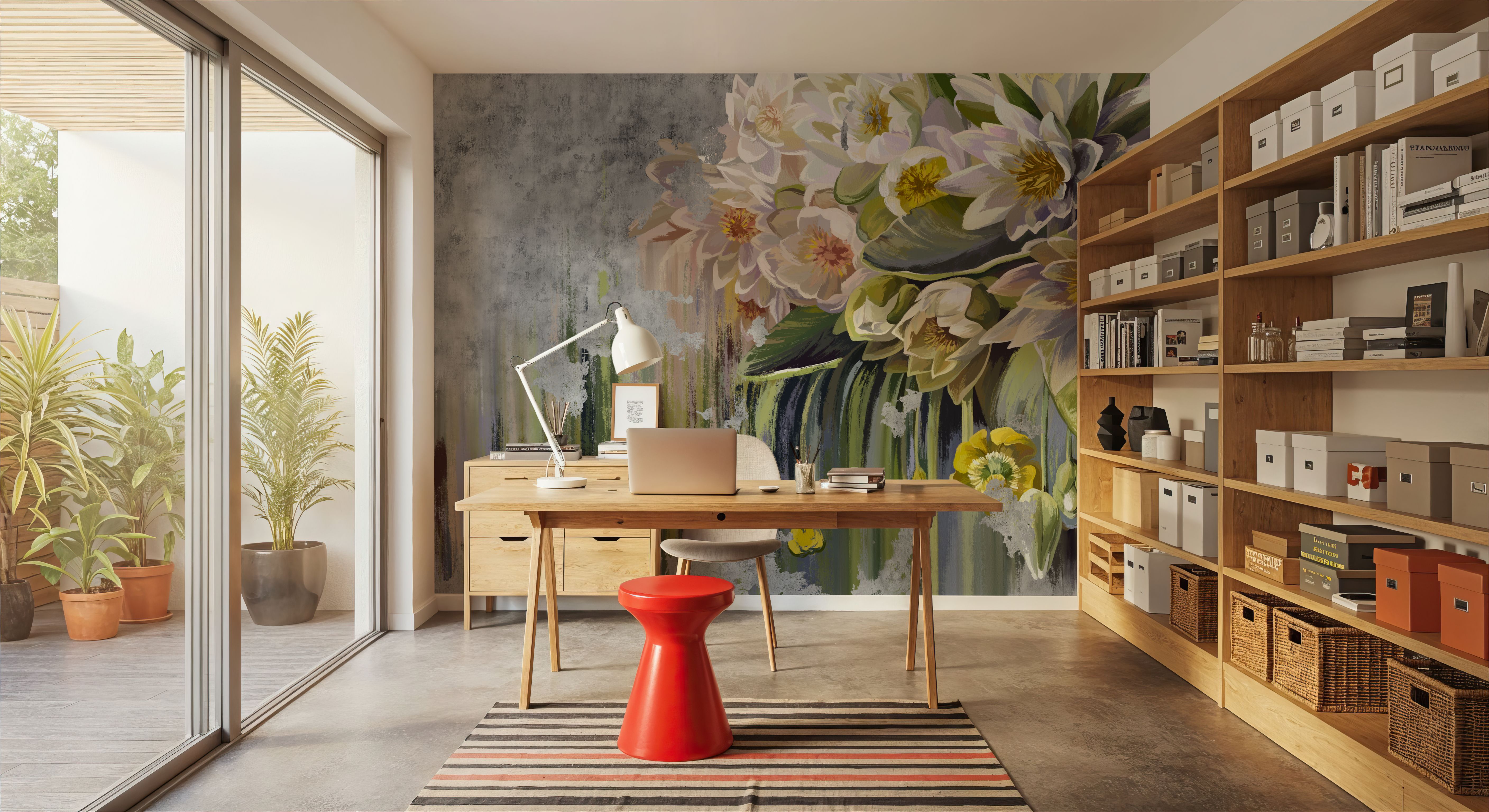 Painted Vintage Lilies