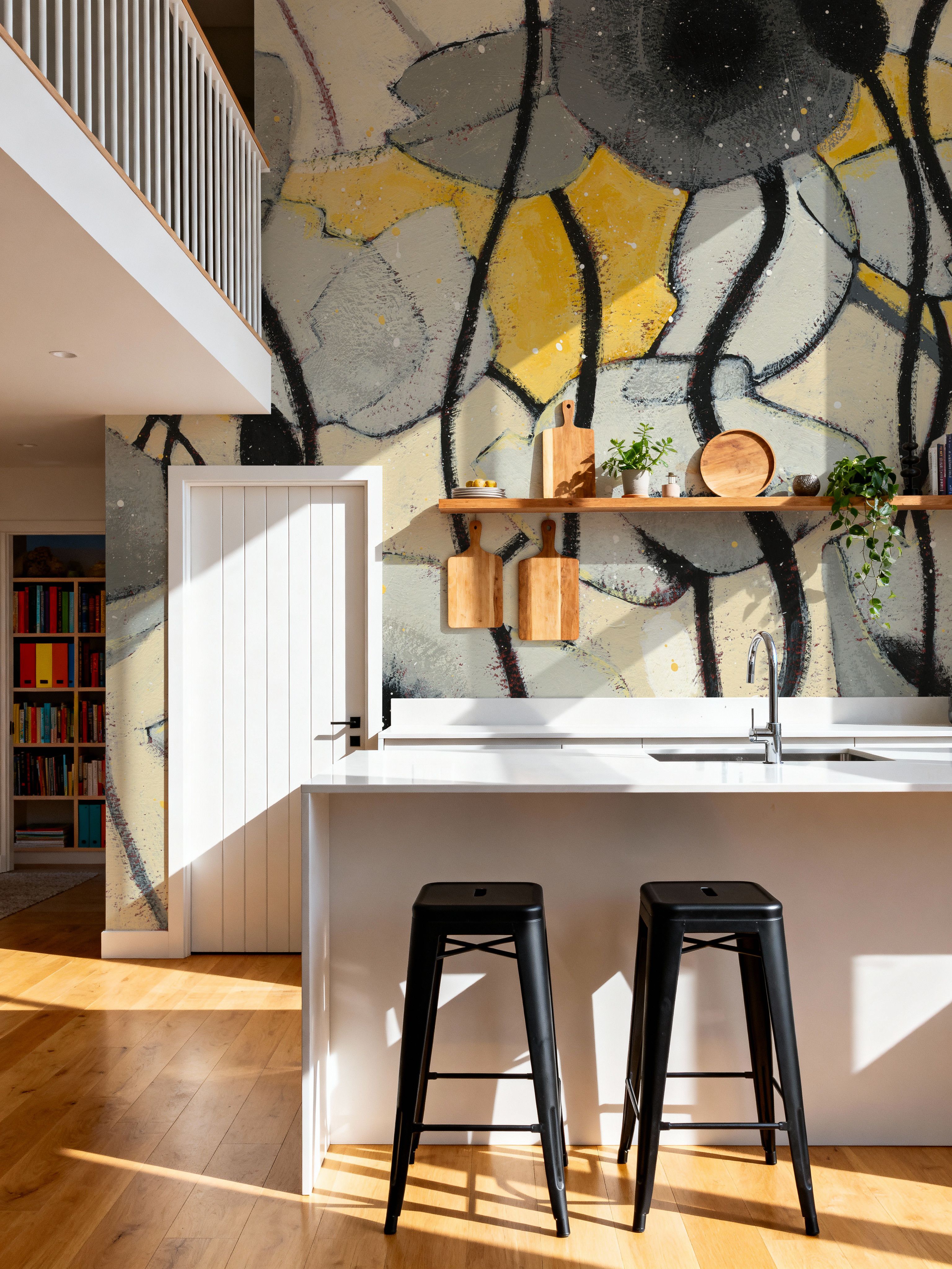 Snow Day Gray Flower