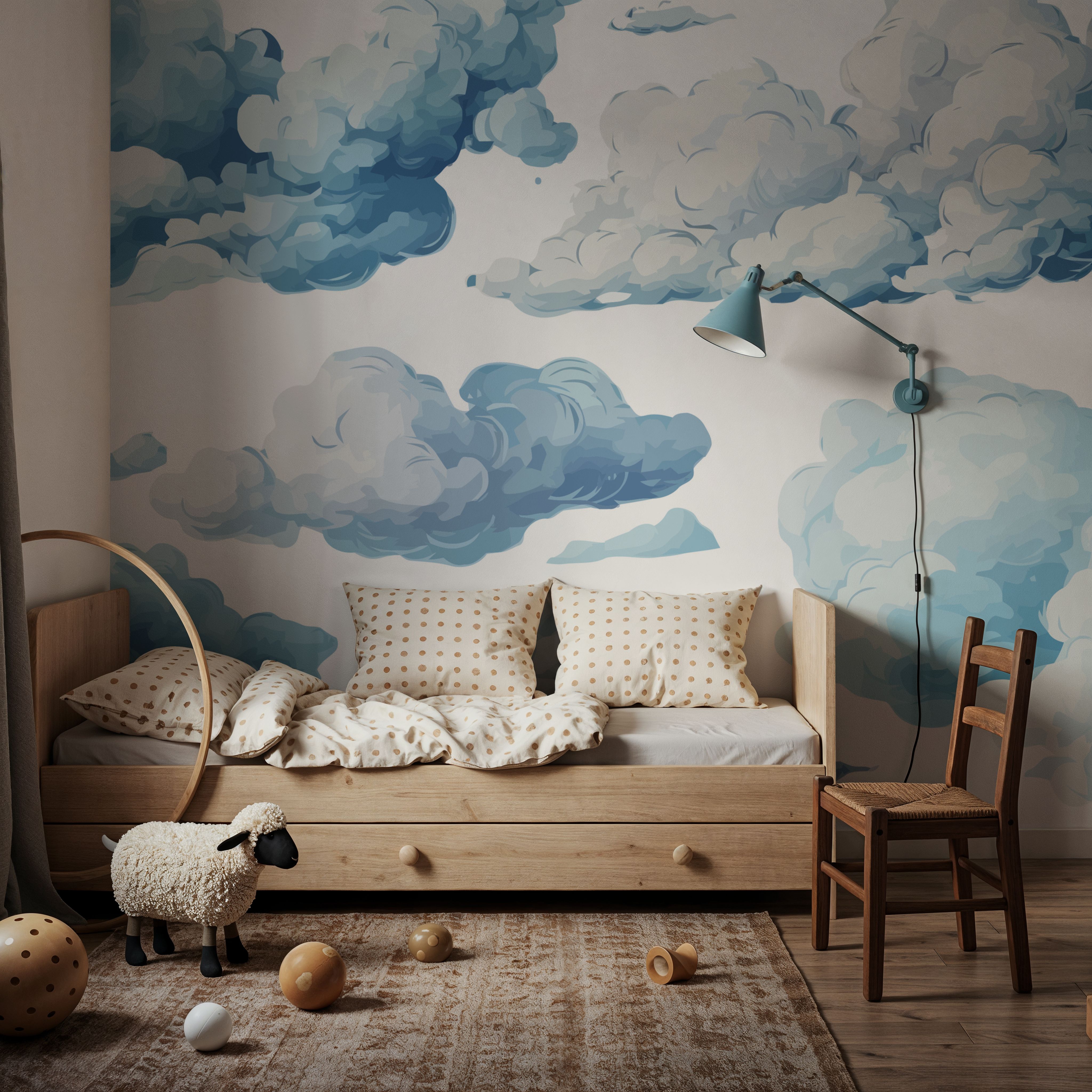 Floating Clouds Sketch