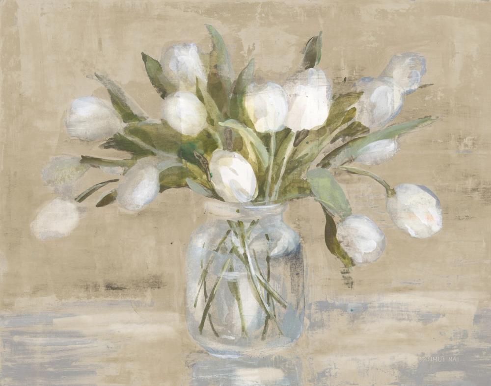 April Tulips Neutral