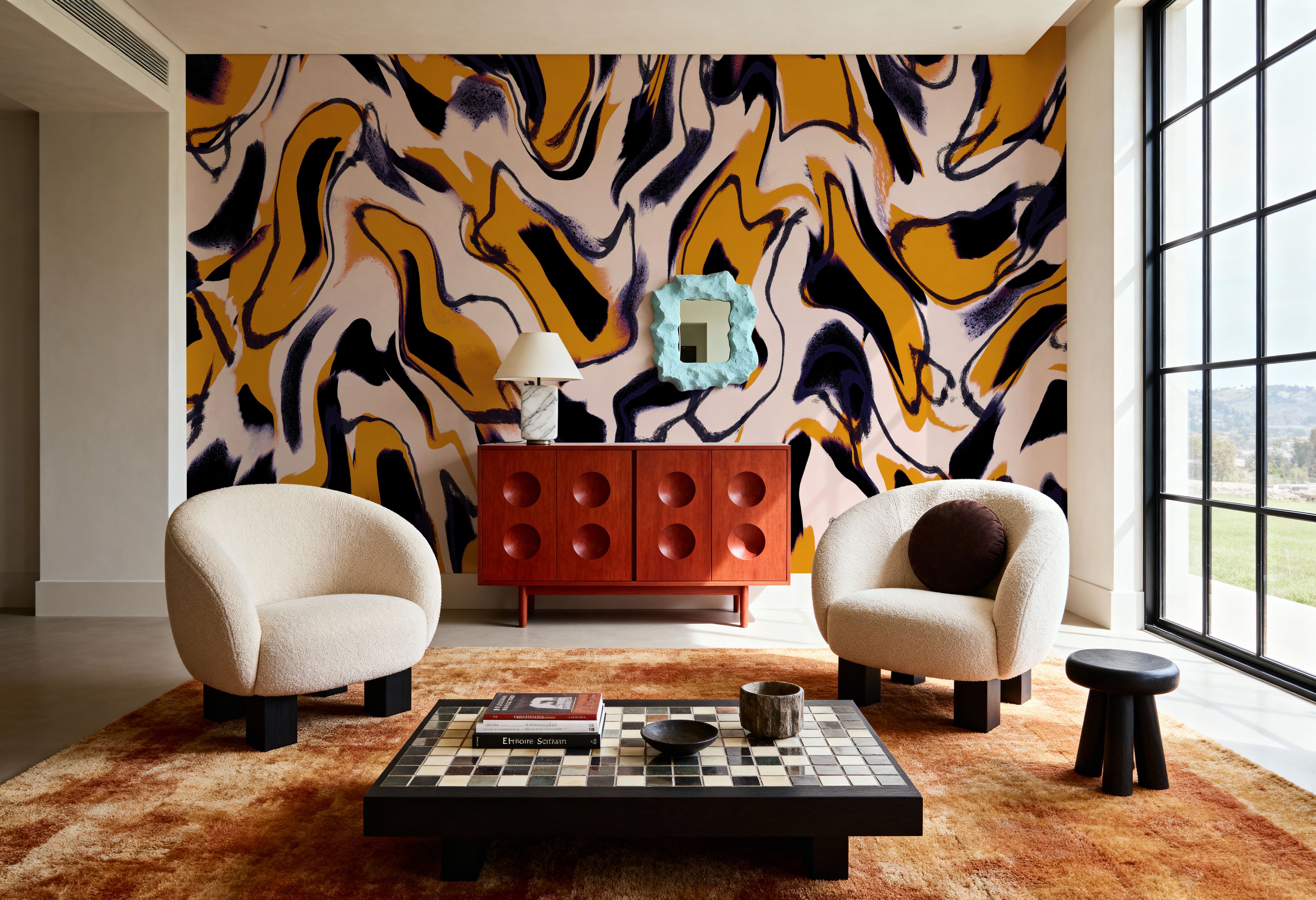 Liquid Yellow Pattern