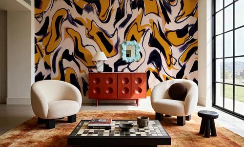 Liquid Yellow Pattern