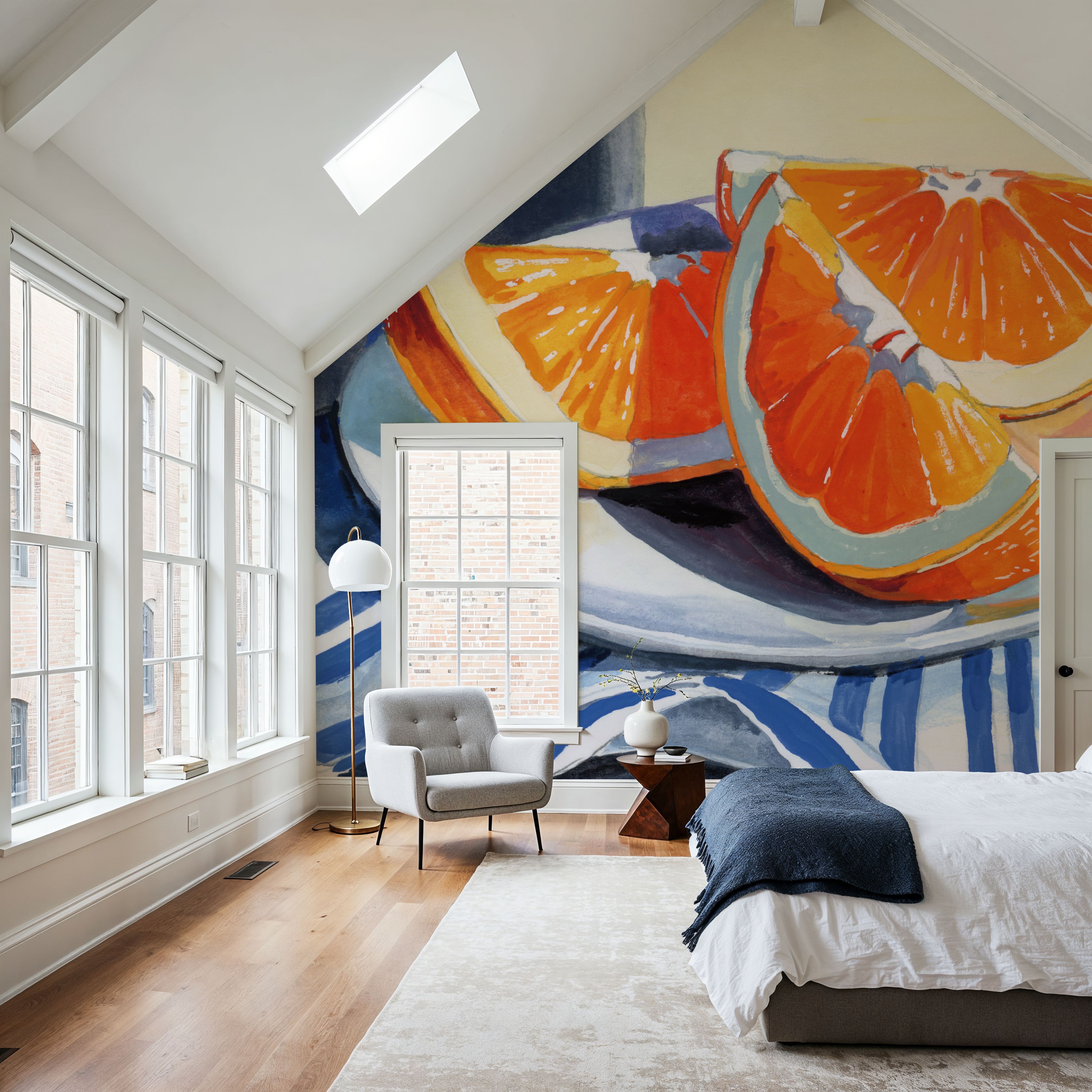 Fresh Cut Citris on Linen