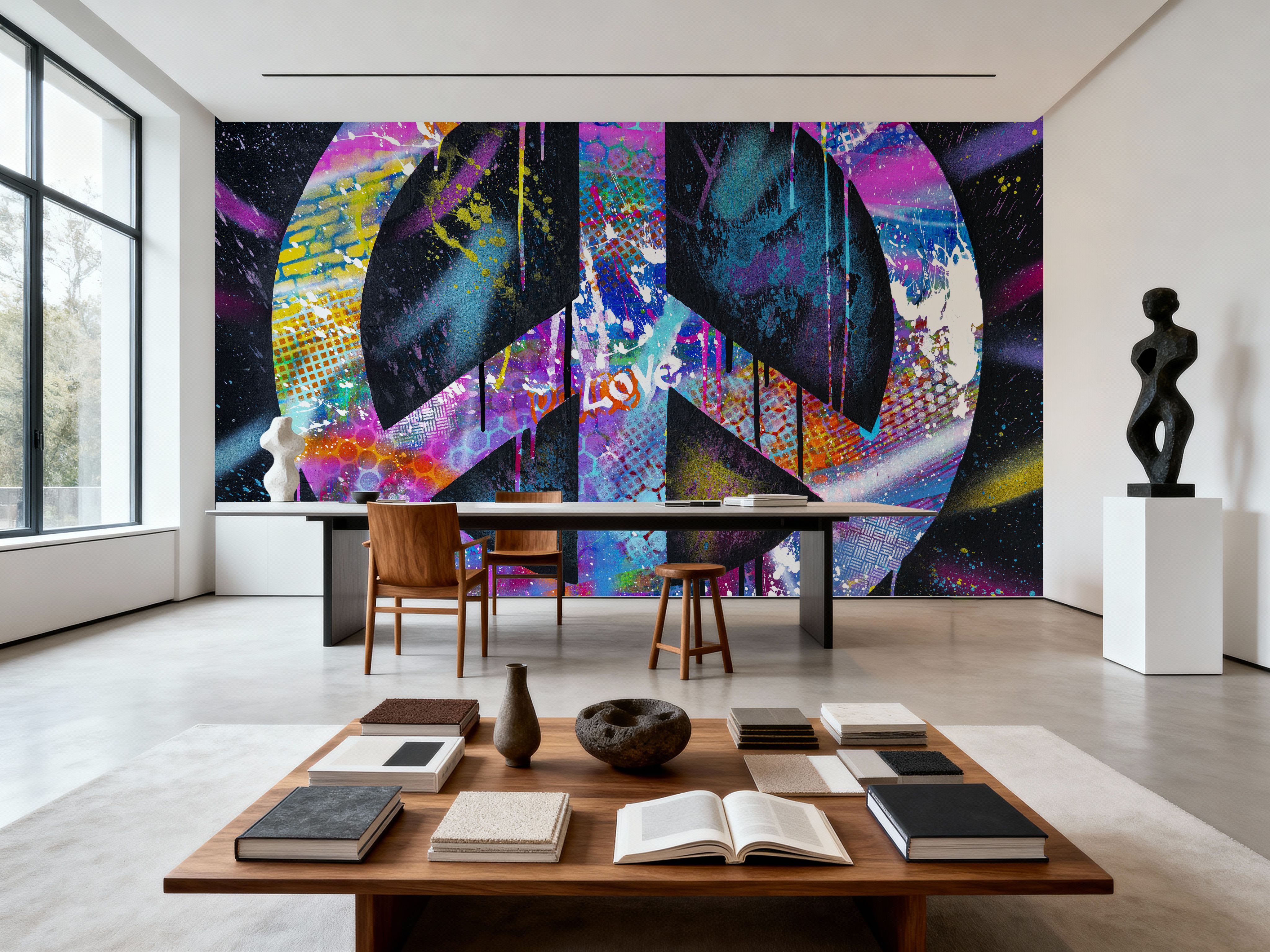 Graffiti Peace Sign
