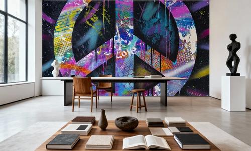 Graffiti Peace Sign