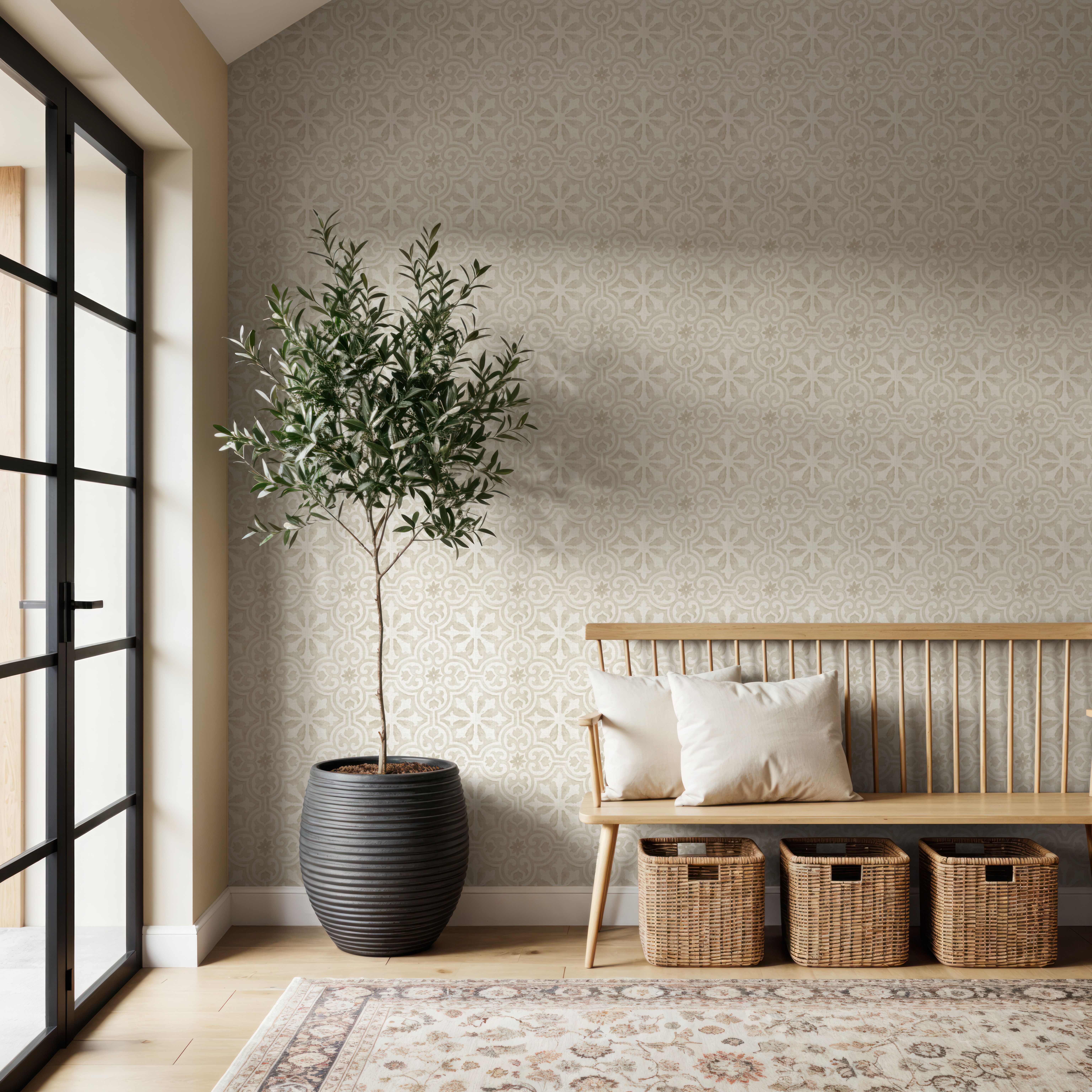 Ocean Dreams Beige Tapete | Klassisch & Edel