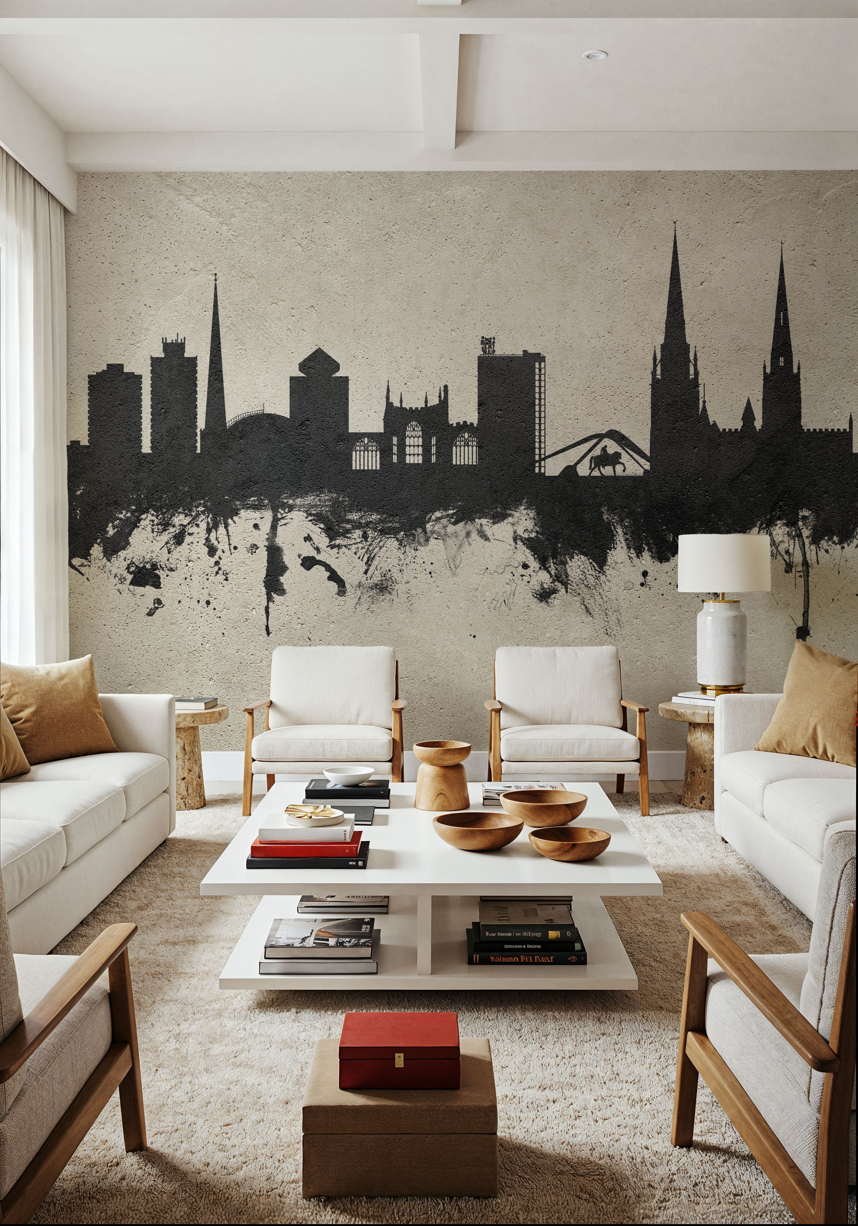 Coventry England Skyline Concrete