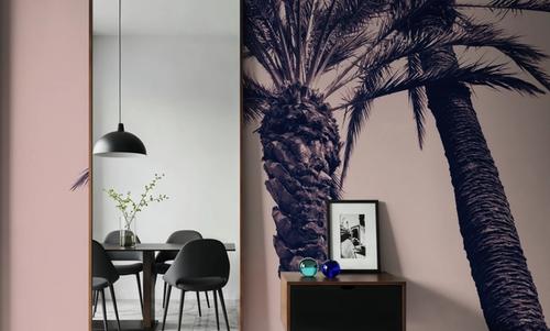 Pink Palms I