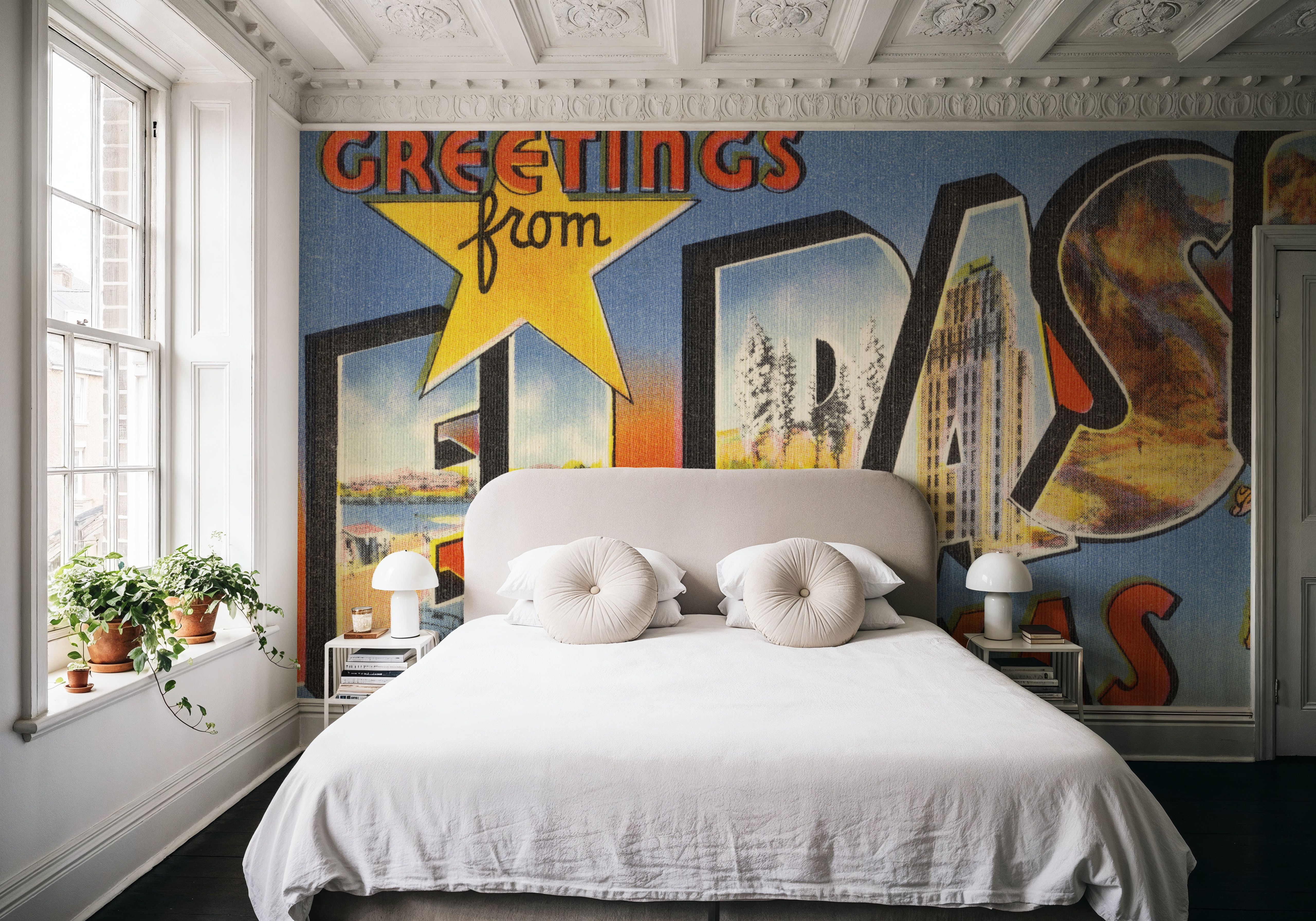 Greetings from El Paso - Screenprint Postcard