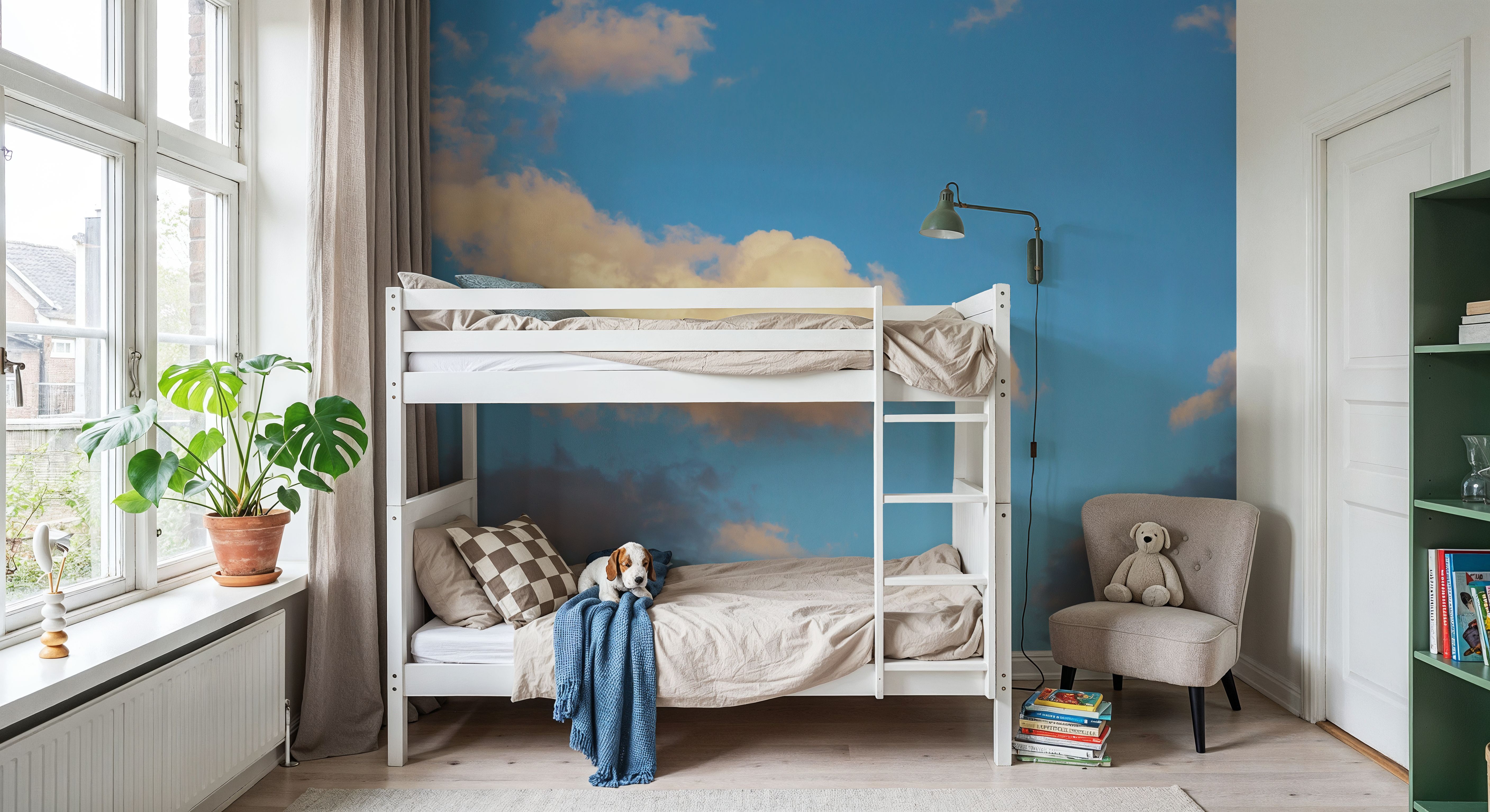 Sunny Day Clouds, Wallpaper