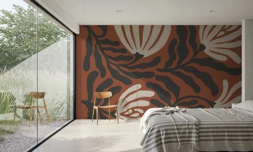 Simple Petals I Brown