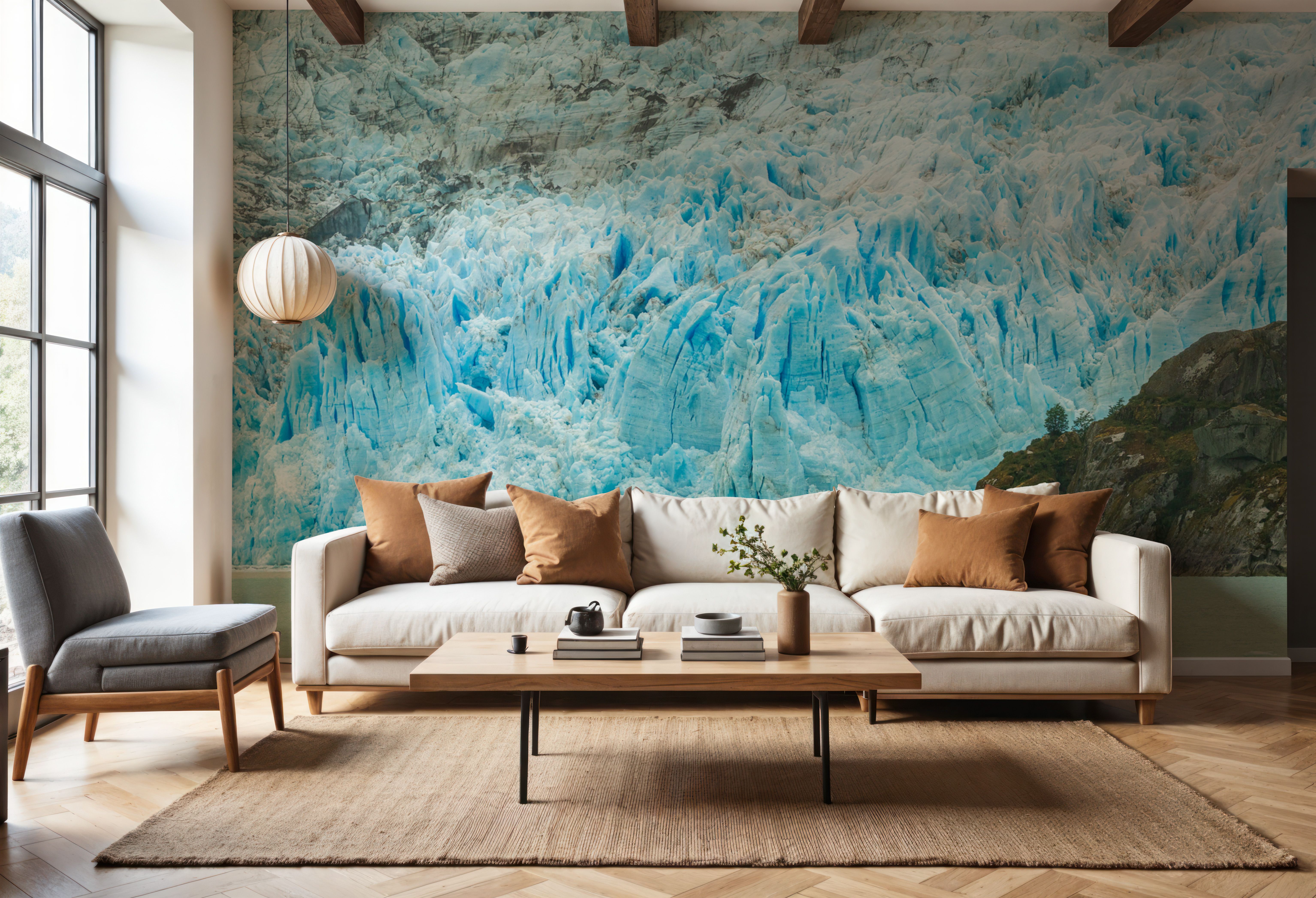 Glacial Vista, Wallpaper