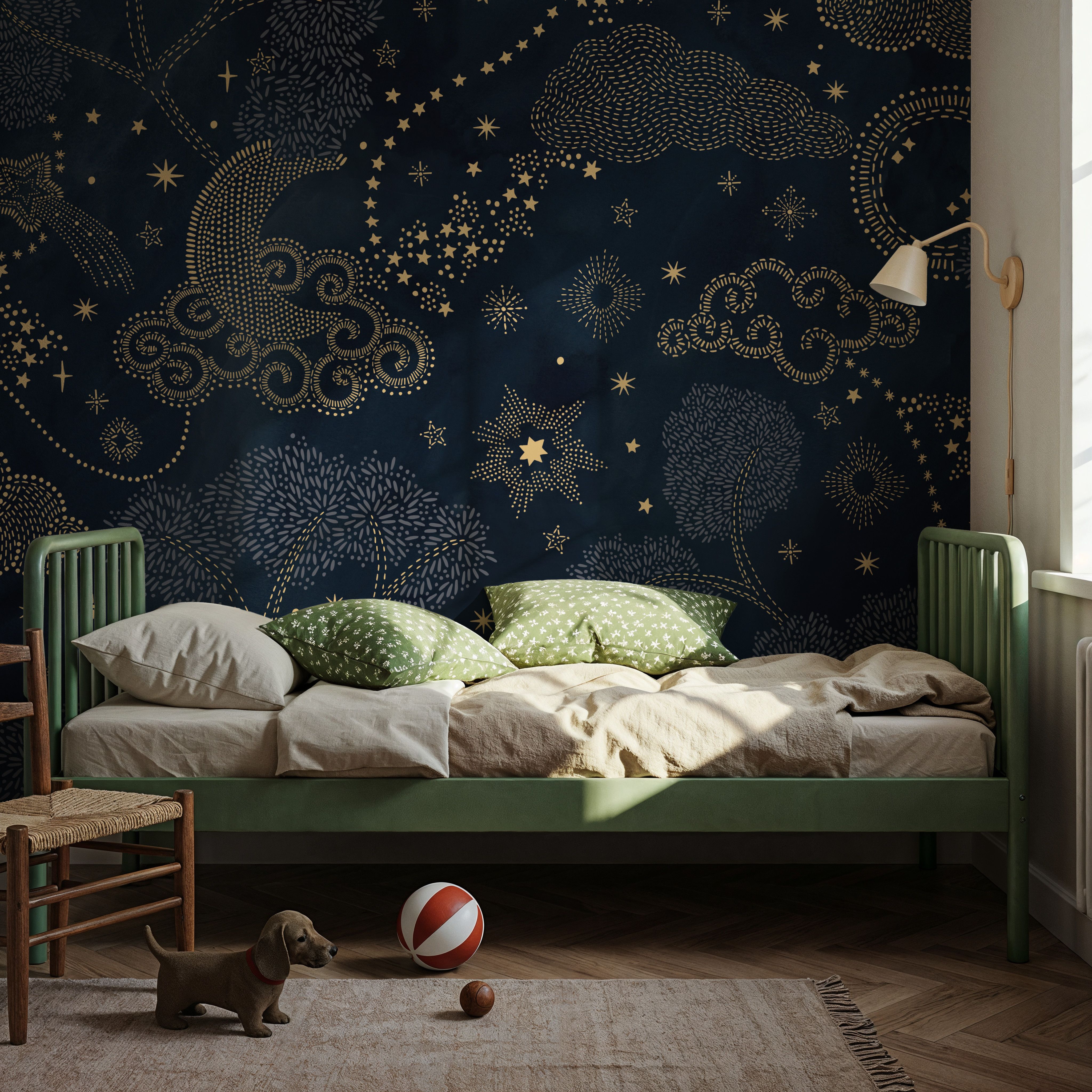 Moonlit Sky, Midnight