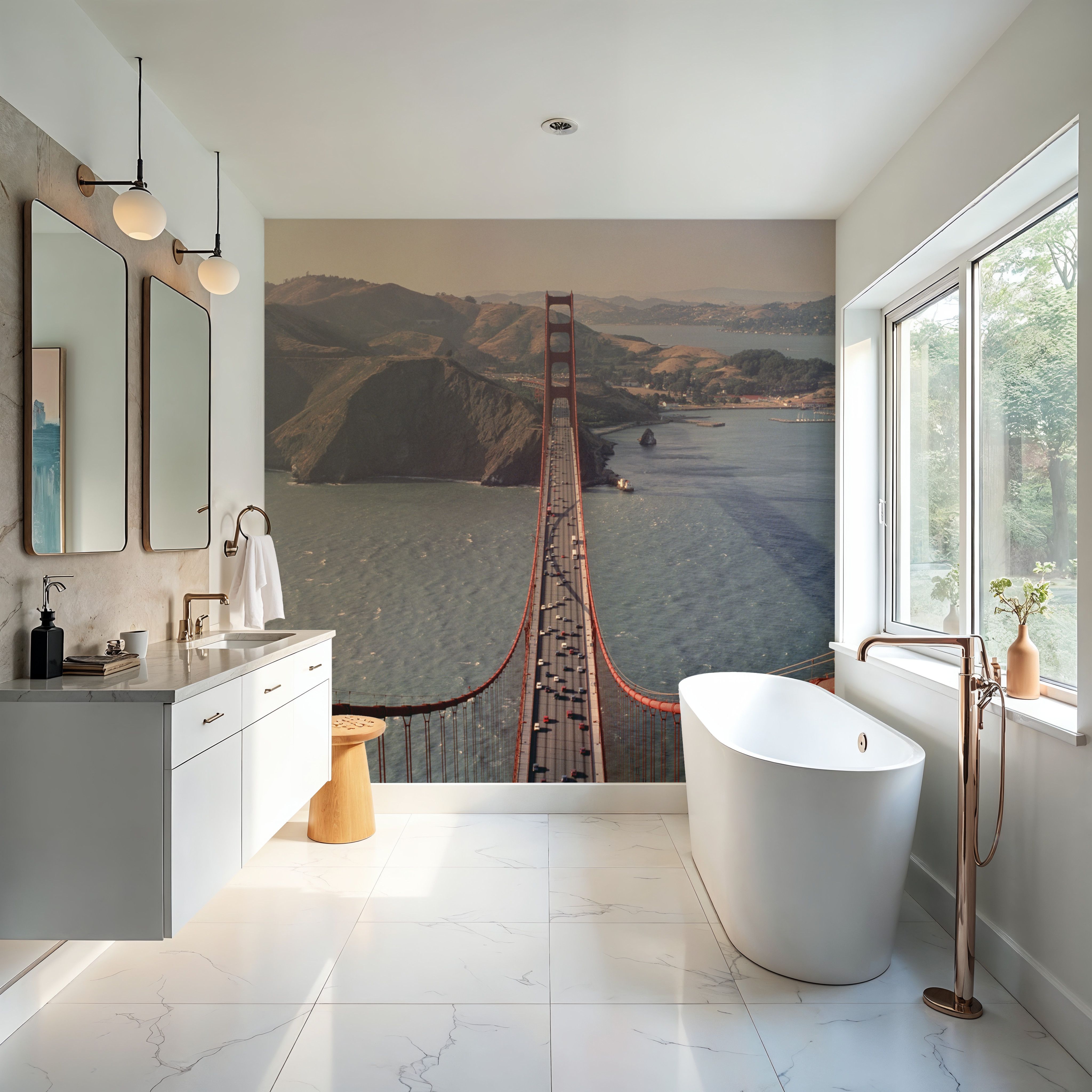 Golden Gate From Above