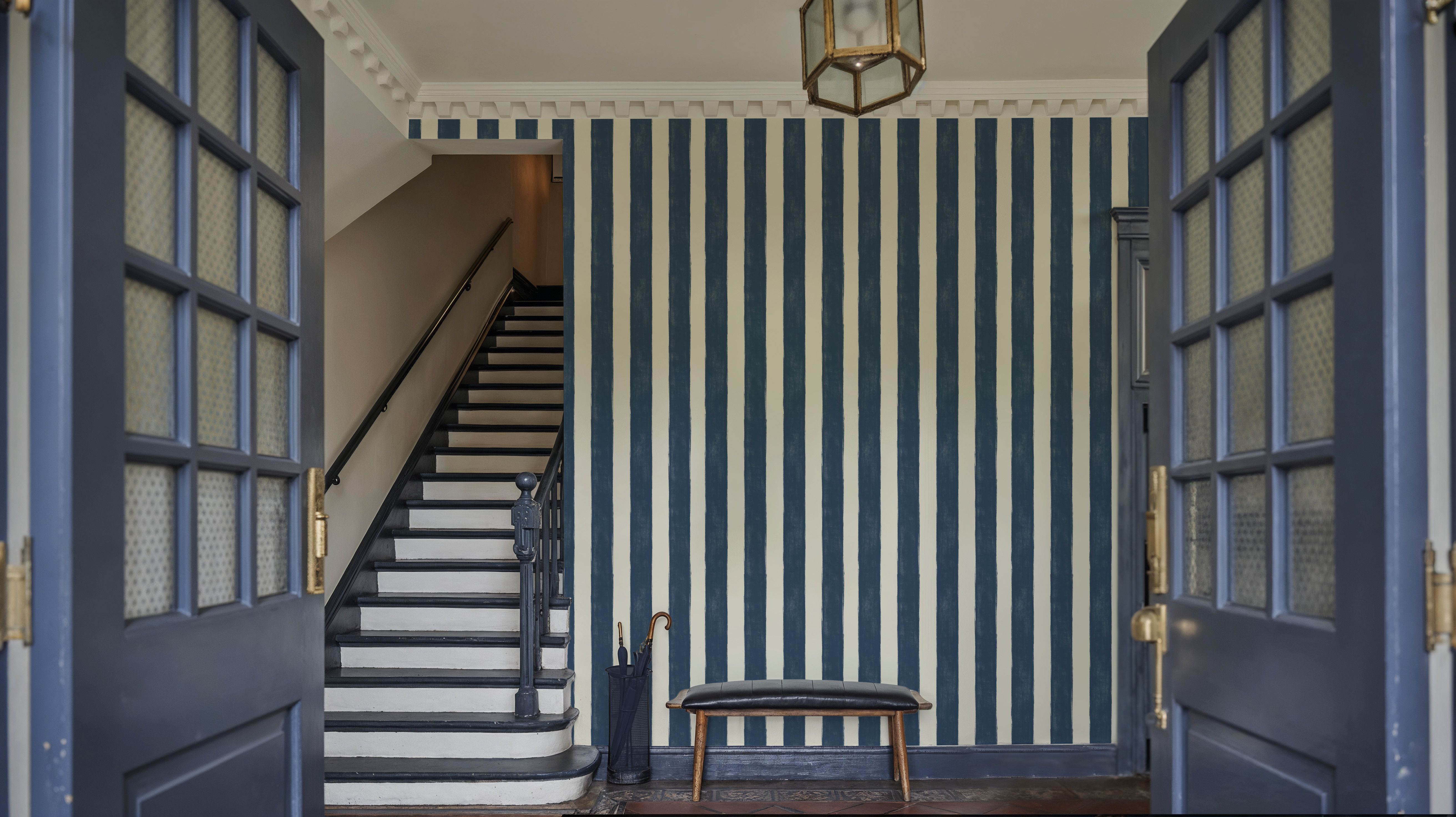 Sino Vertical Lines, Denim