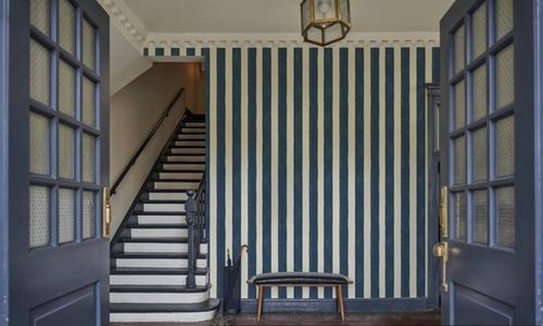 Sino Vertical Lines, Denim