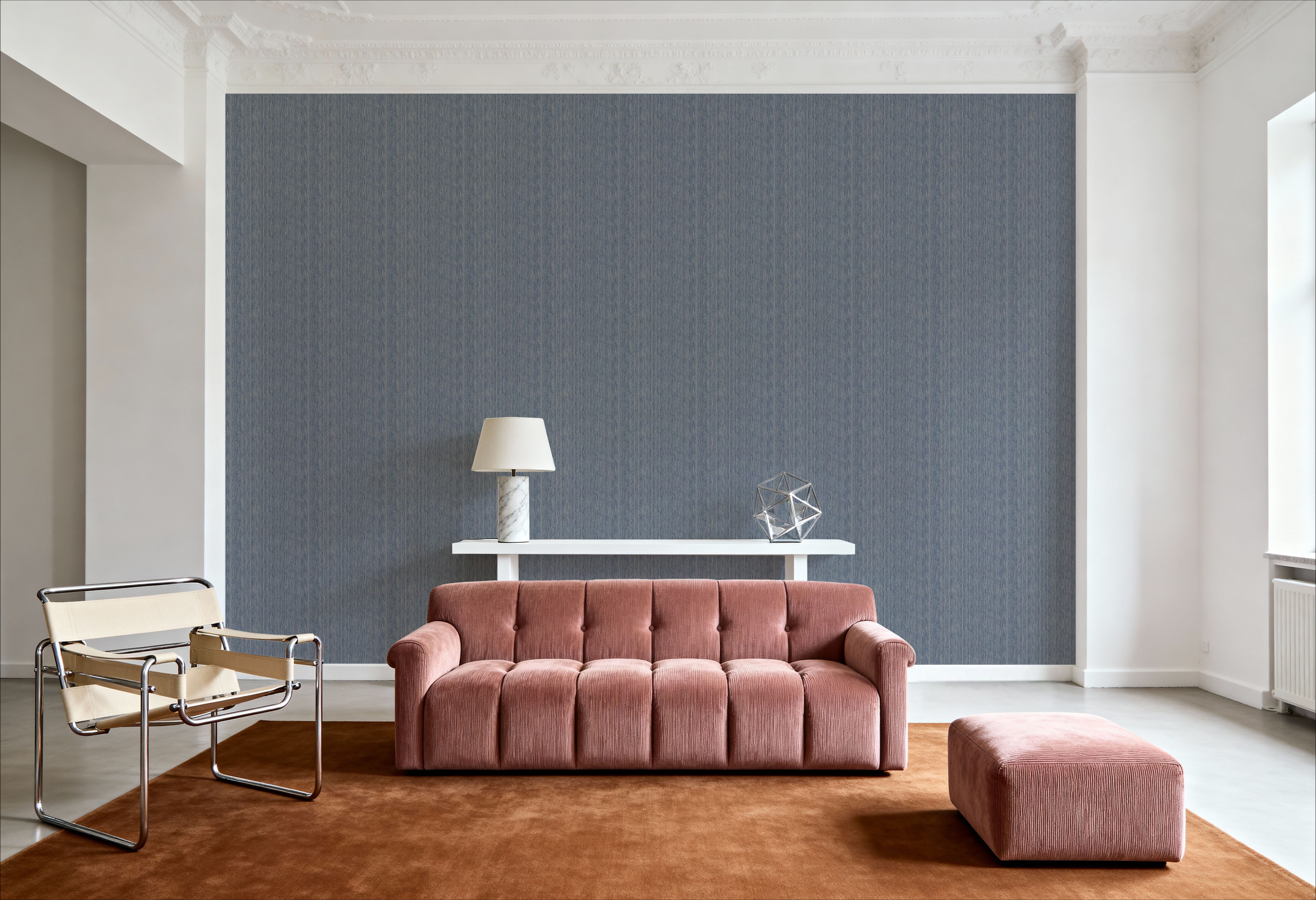 Faux Cloth Texture, Denim Blue