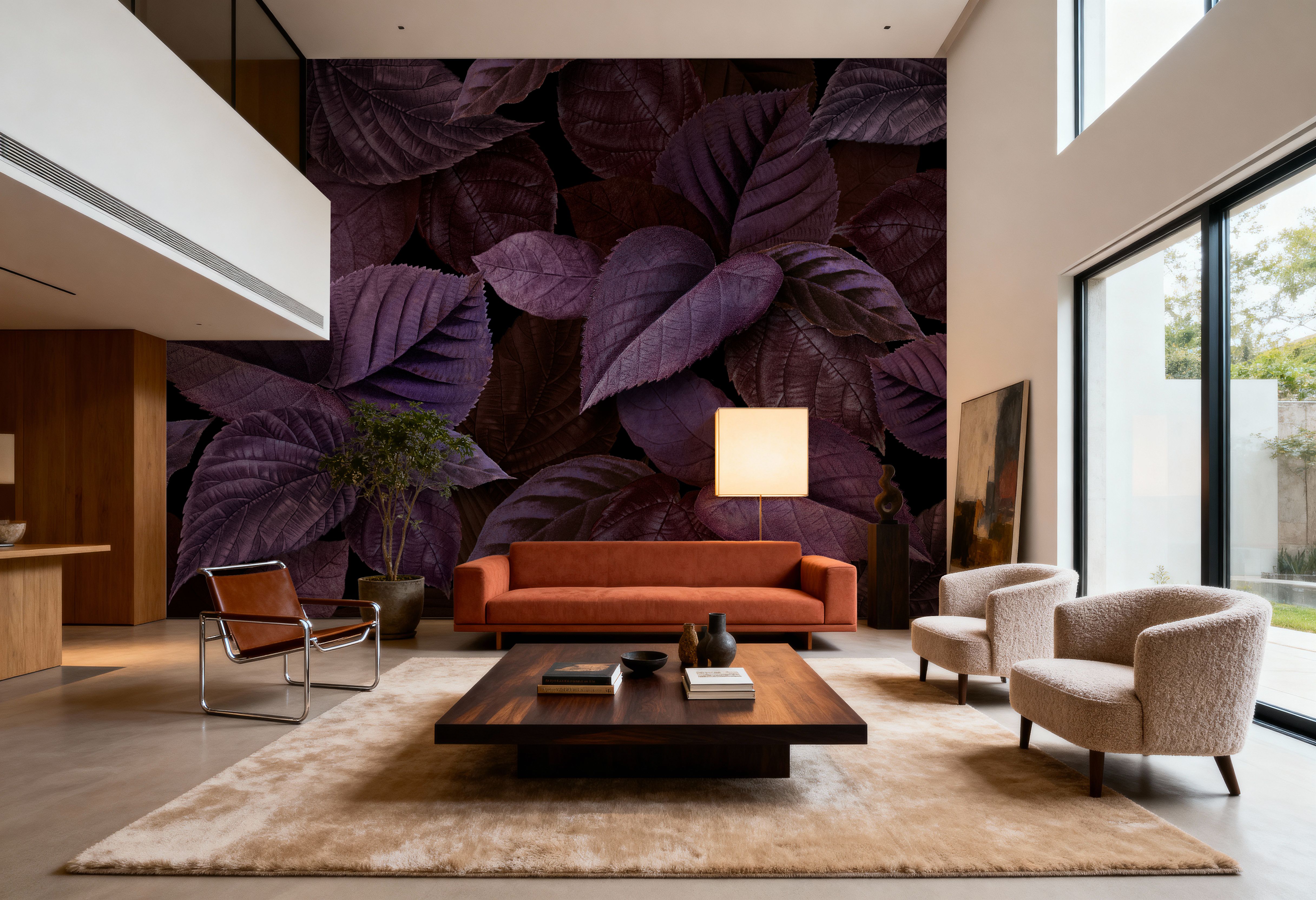 Purple Leaves