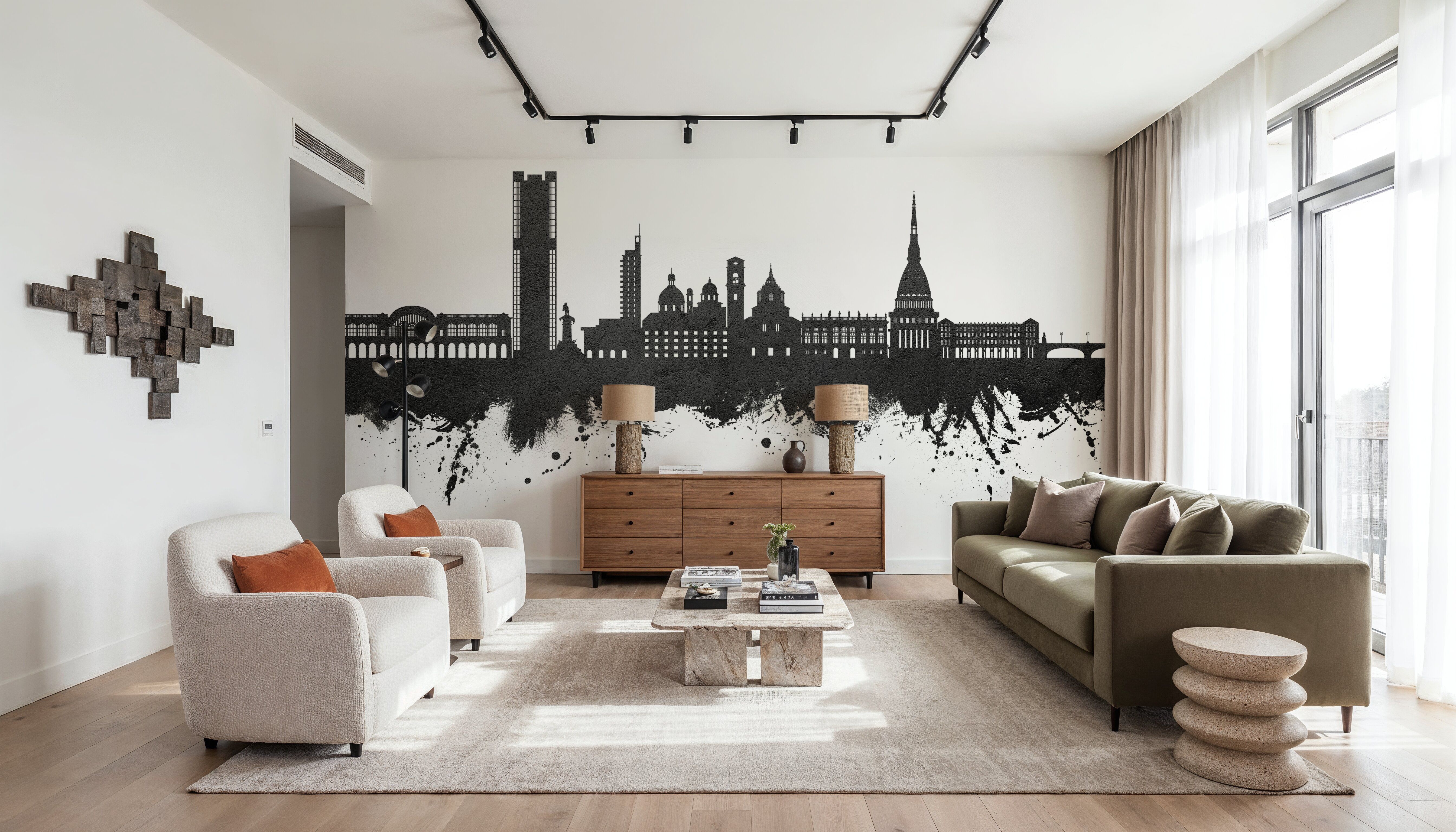 Turin Italy Black & White