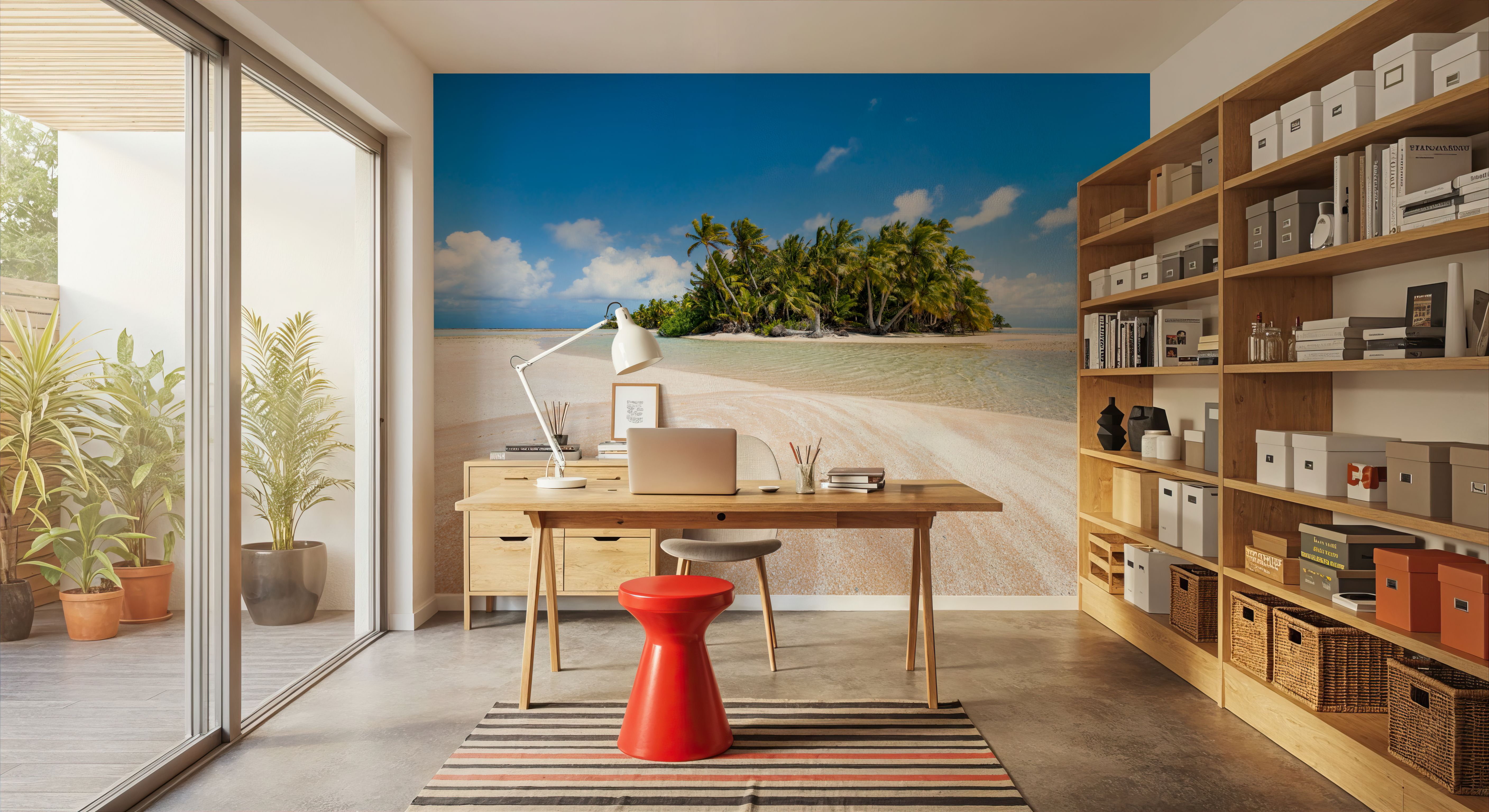 Pink Sands, Papier peint