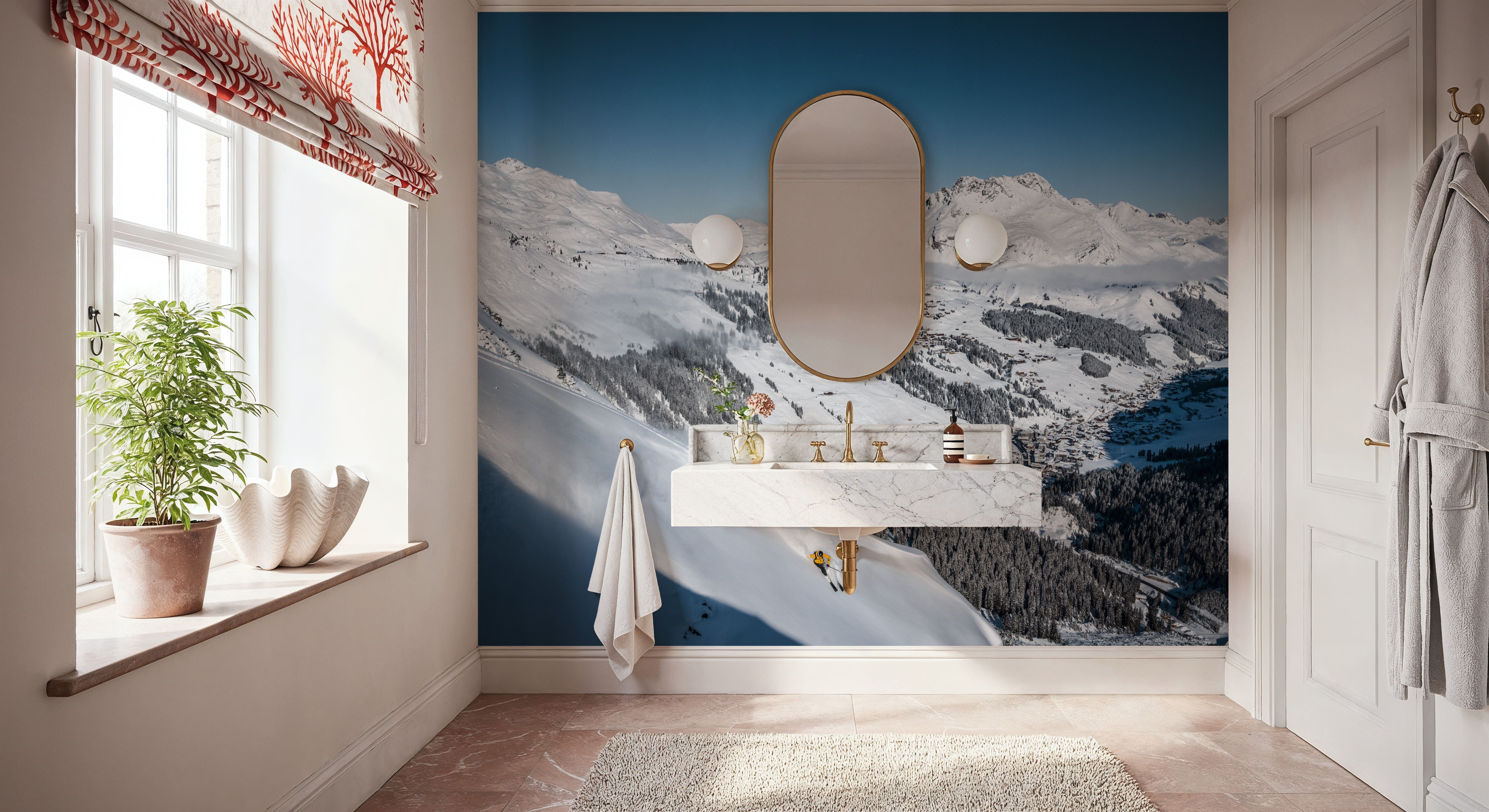 Skiing the Alps