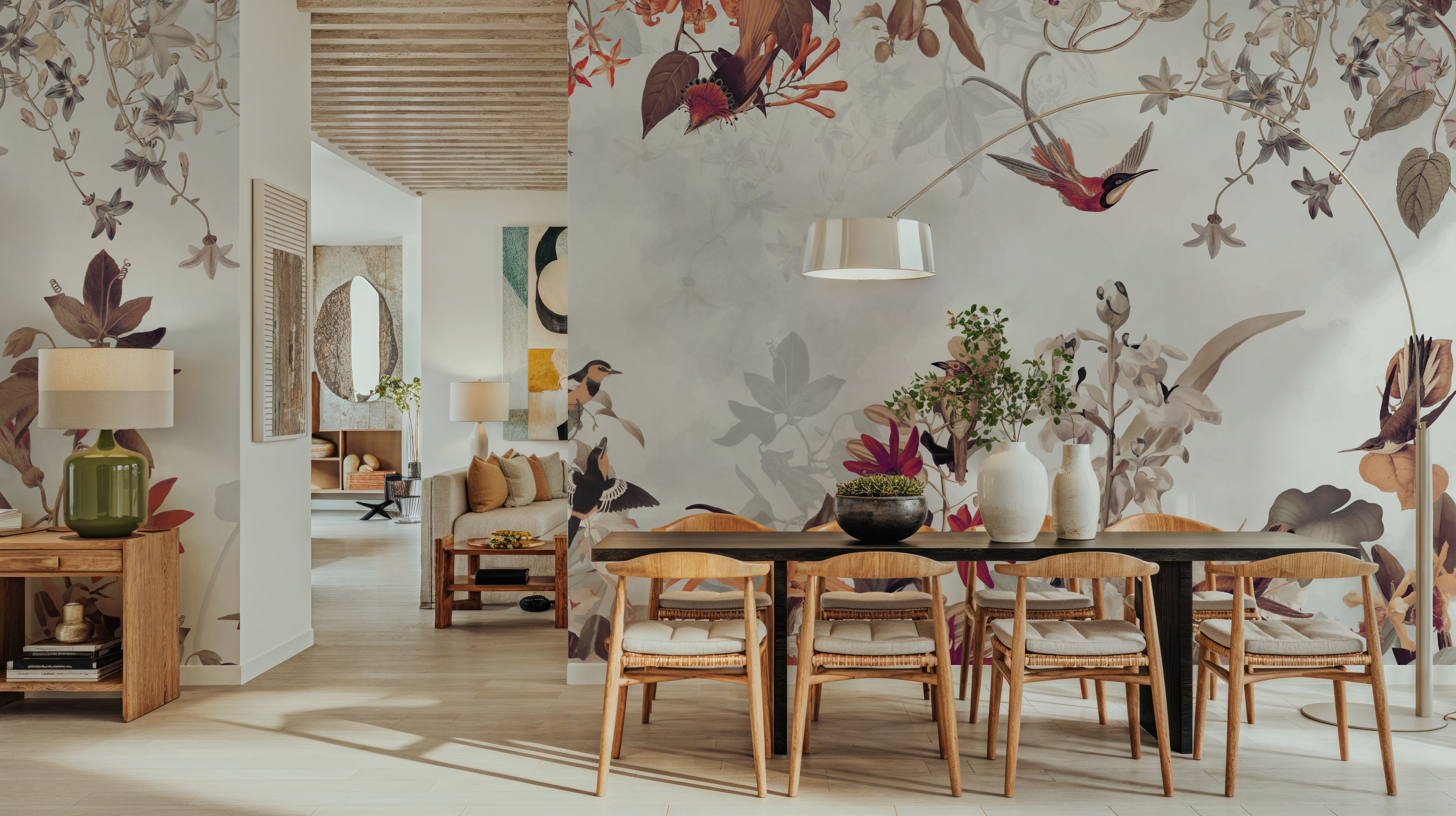 Paradise view Warm, Papel pintado